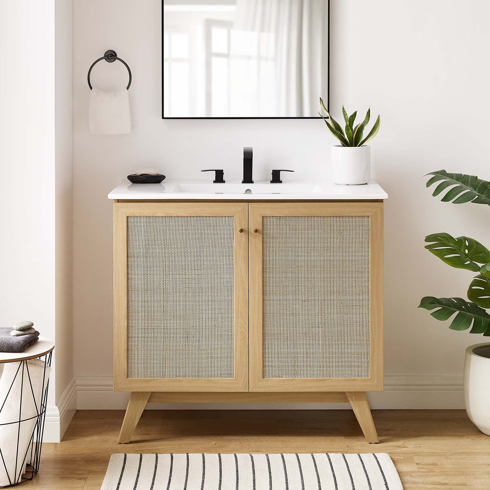 Soma 36” Bathroom Vanity Cabinet (Sink Basin Not Included) - East Shore Modern Home Furnishings