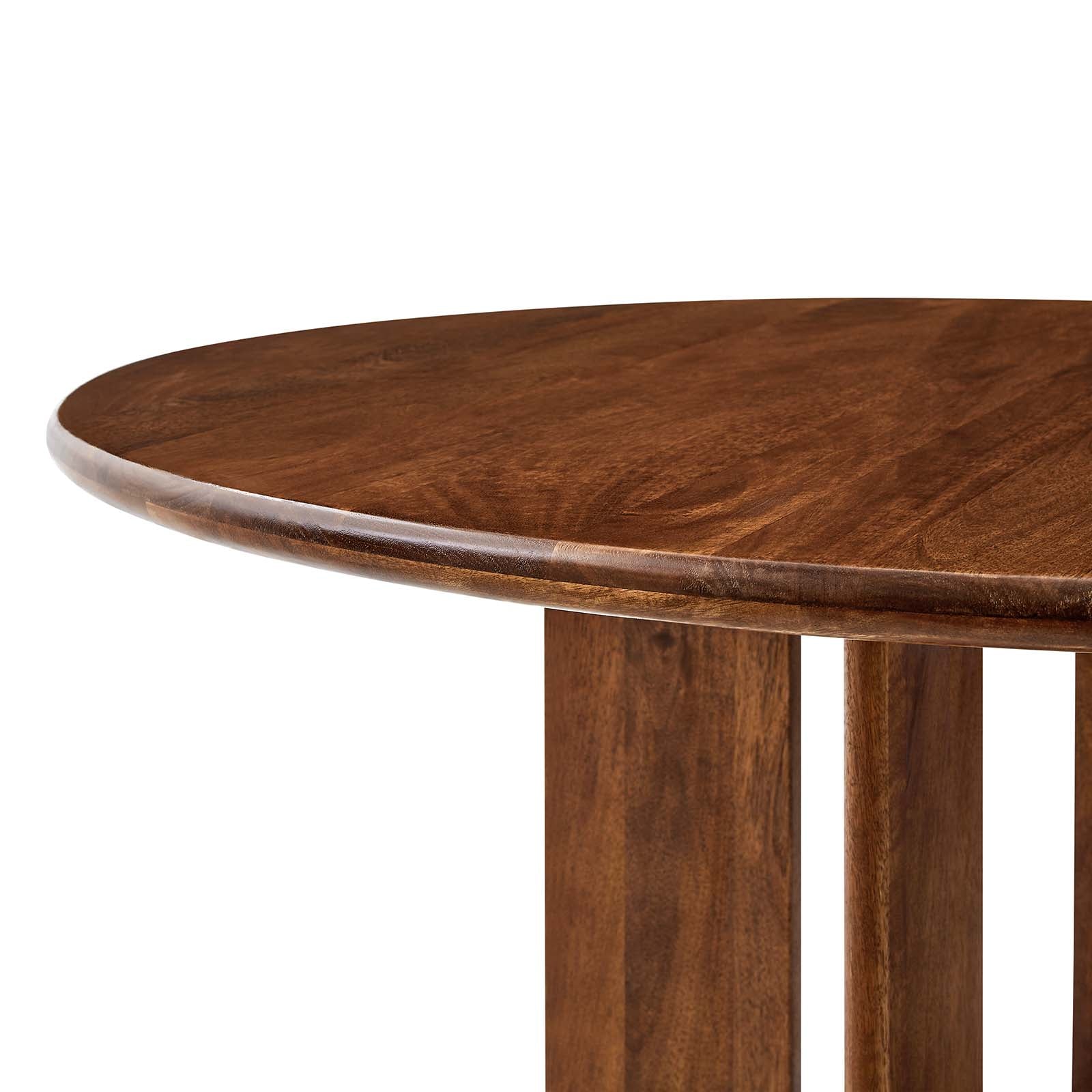 Rivian Round 48" Wood Dining Table - East Shore Modern Home Furnishings