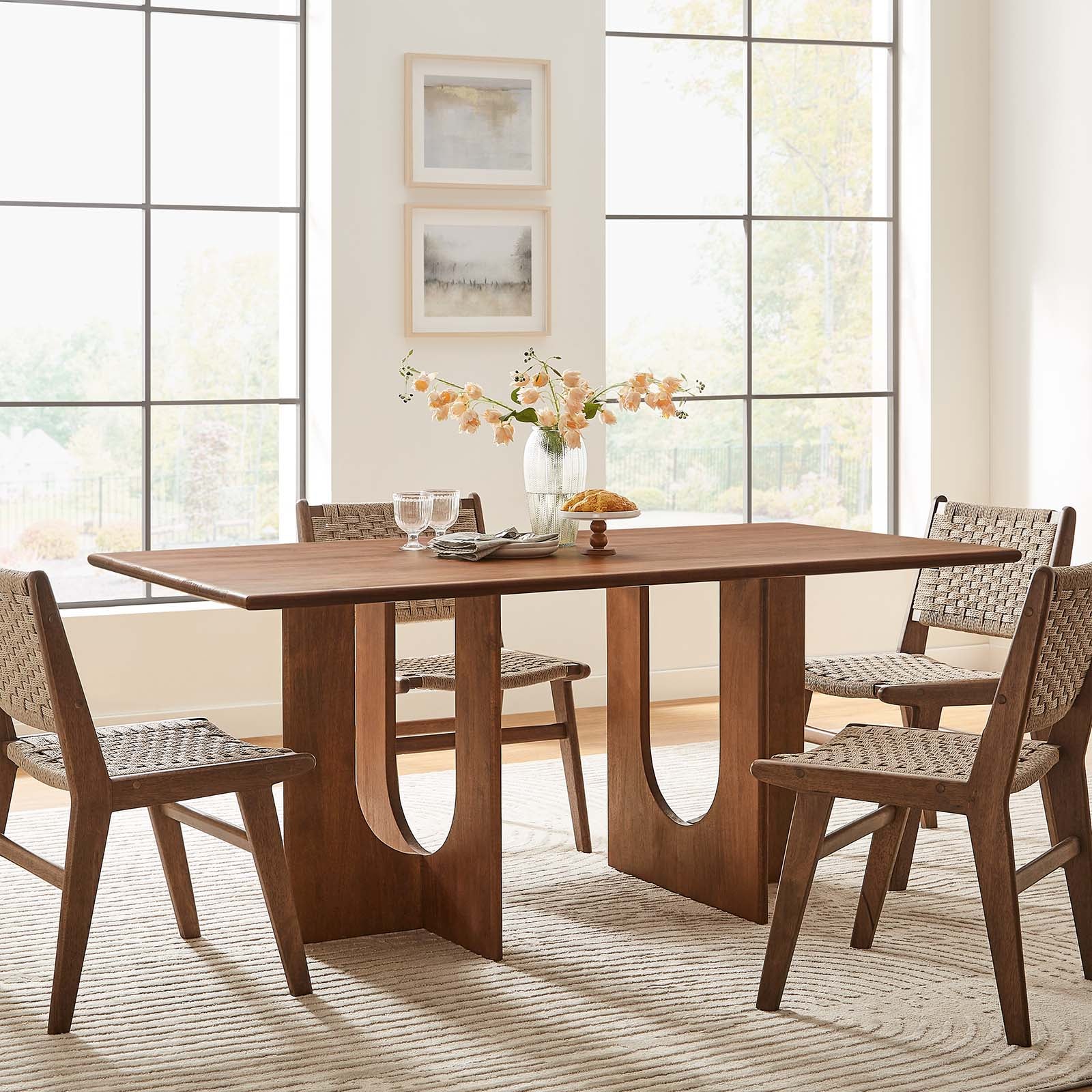 Rivian Rectangular 70" Wood Dining Table - East Shore Modern Home Furnishings