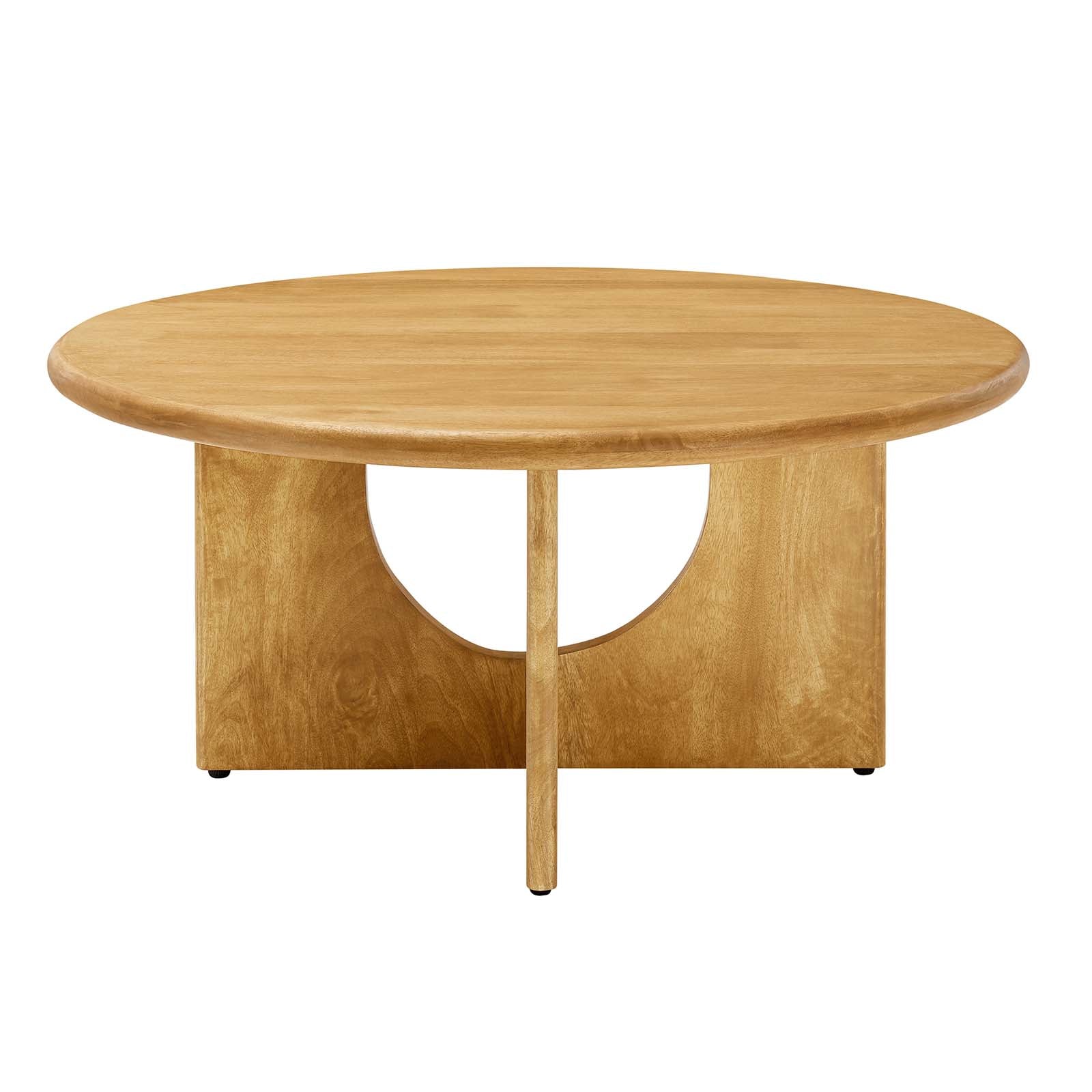 Rivian Round 34" Coffee Table - East Shore Modern Home Furnishings