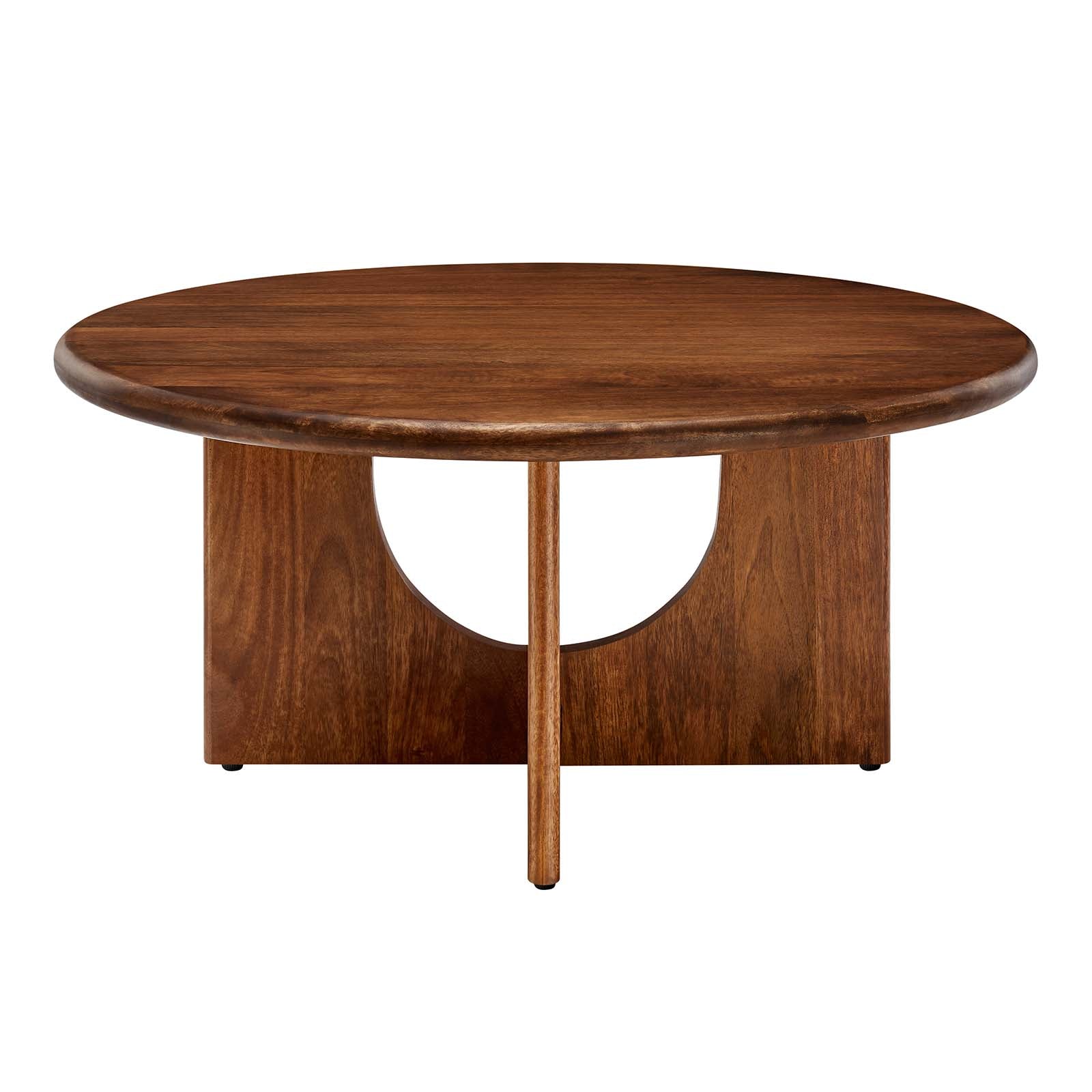 Rivian Round 34" Coffee Table - East Shore Modern Home Furnishings