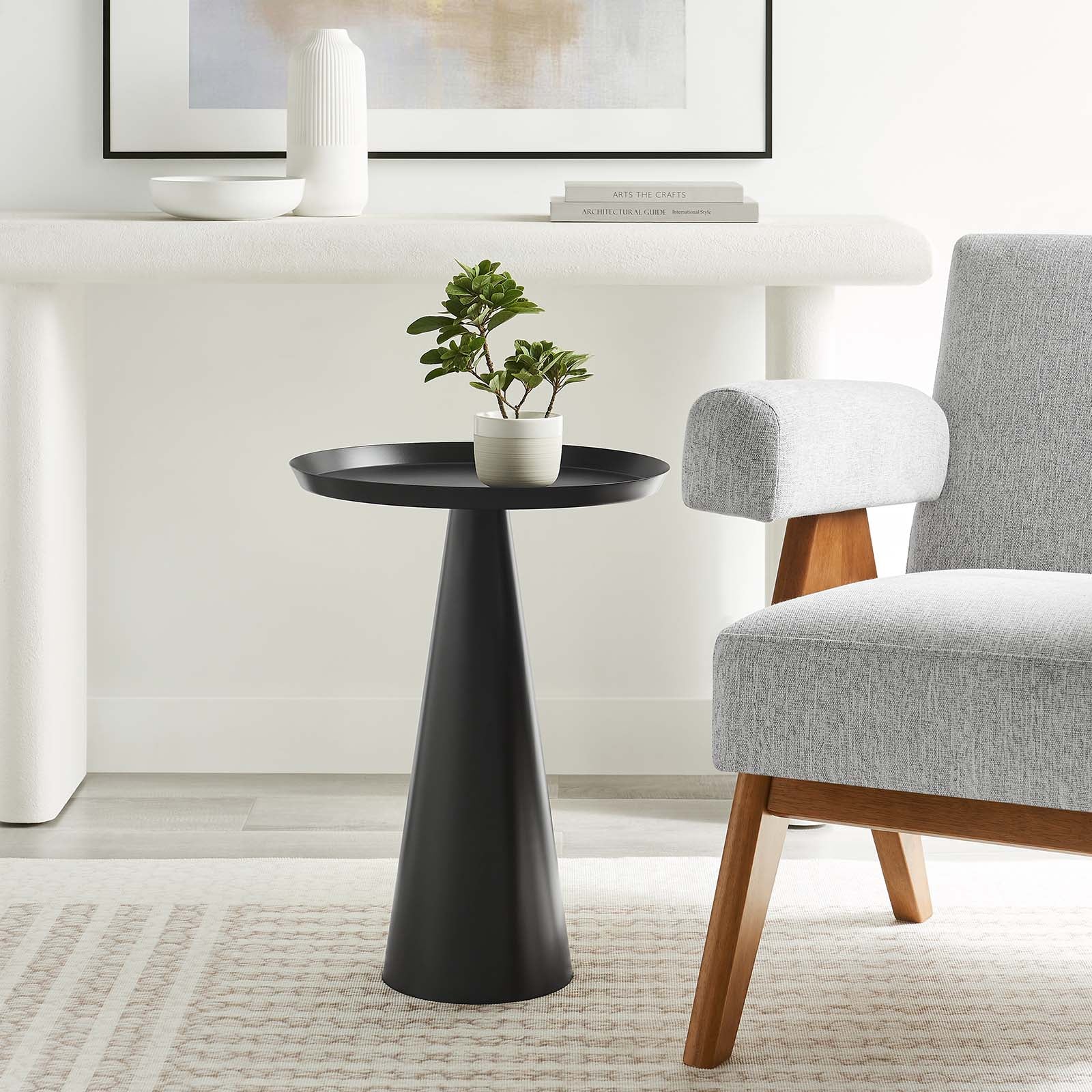 Maren Round Side Table - East Shore Modern Home Furnishings