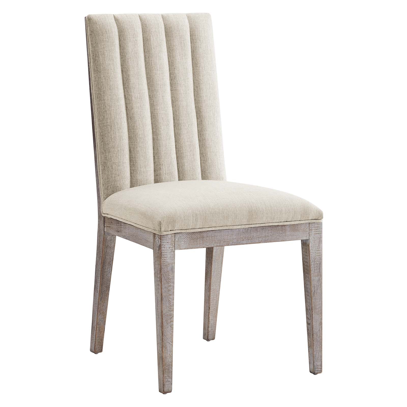 Maisonette French Vintage Tufted Fabric Dining Side Chairs Set of 2 - East Shore Modern Home Furnishings