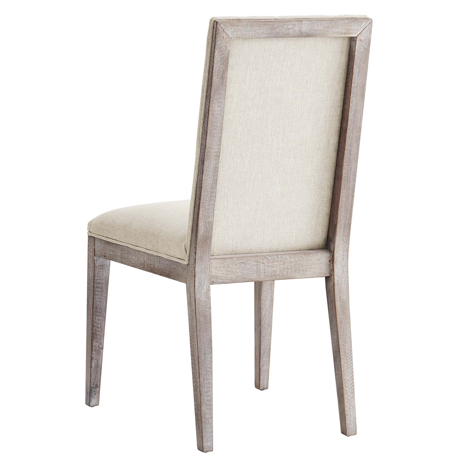 Maisonette French Vintage Tufted Fabric Dining Side Chairs Set of 2 - East Shore Modern Home Furnishings