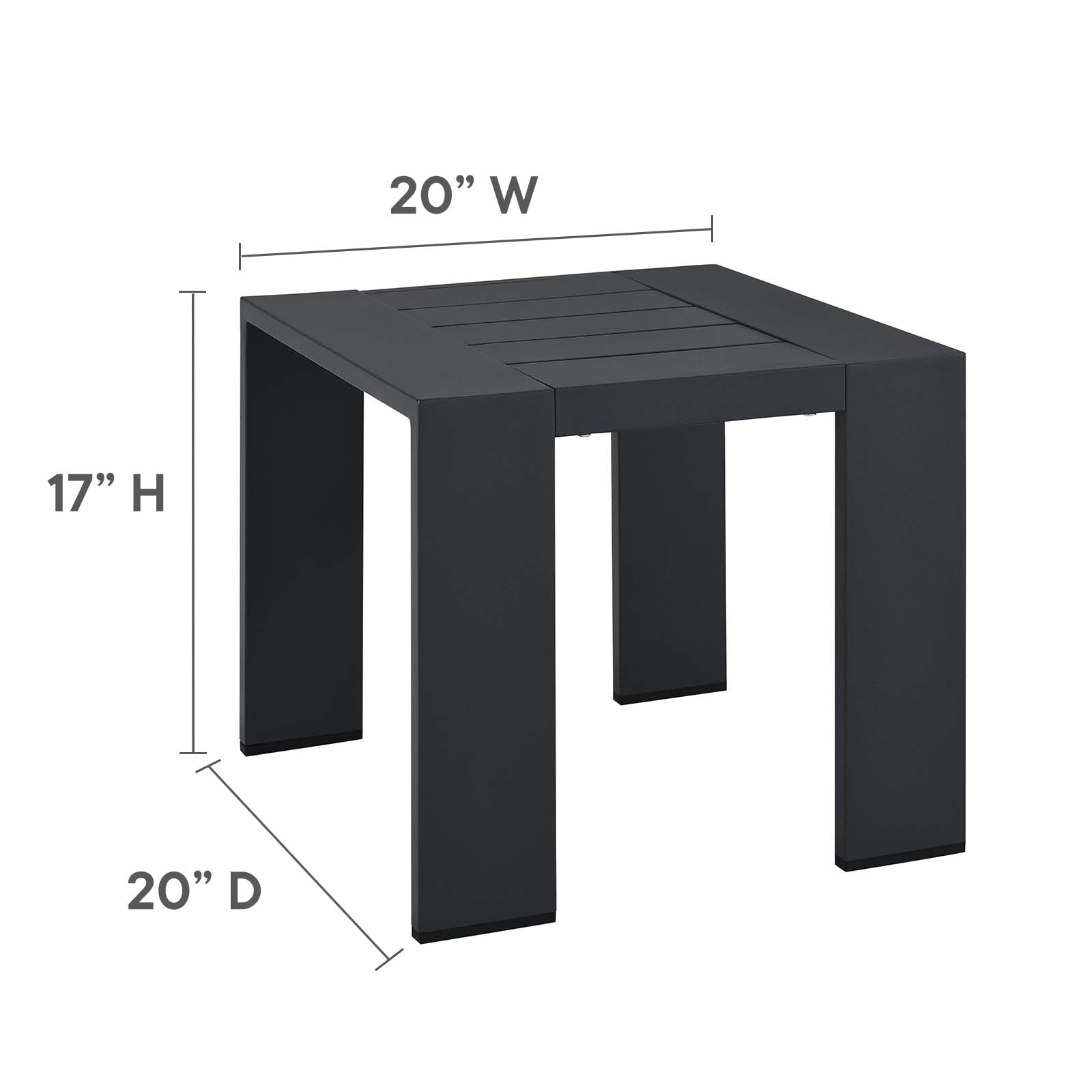 Tahoe Outdoor Patio Powder-Coated Aluminum 3-Piece Chaise Lounge Set - East Shore Modern Home Furnishings