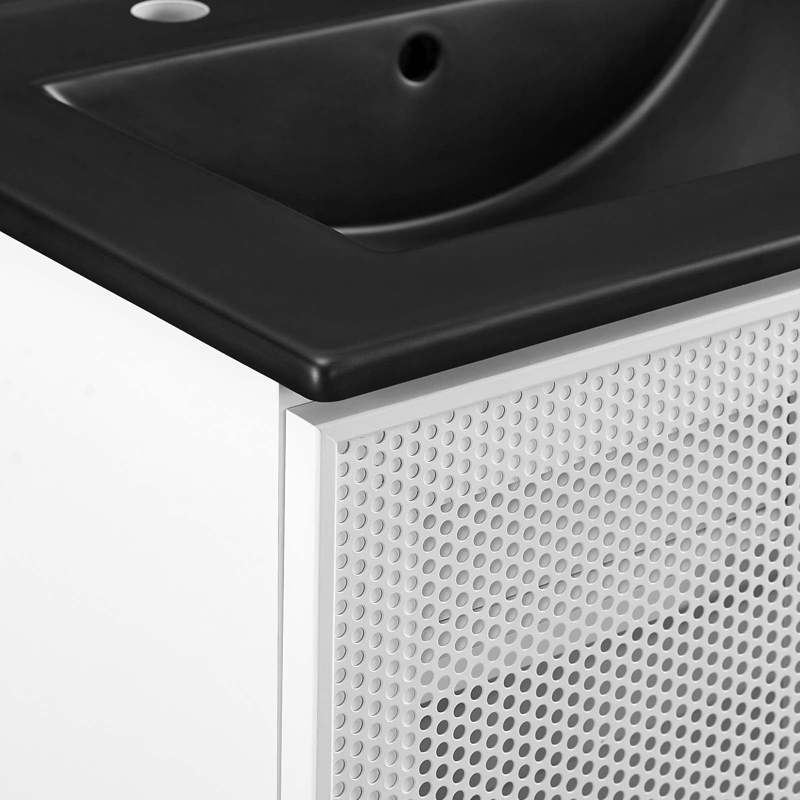 Calla 24" Perforated Metal Bathroom Vanity - East Shore Modern Home Furnishings