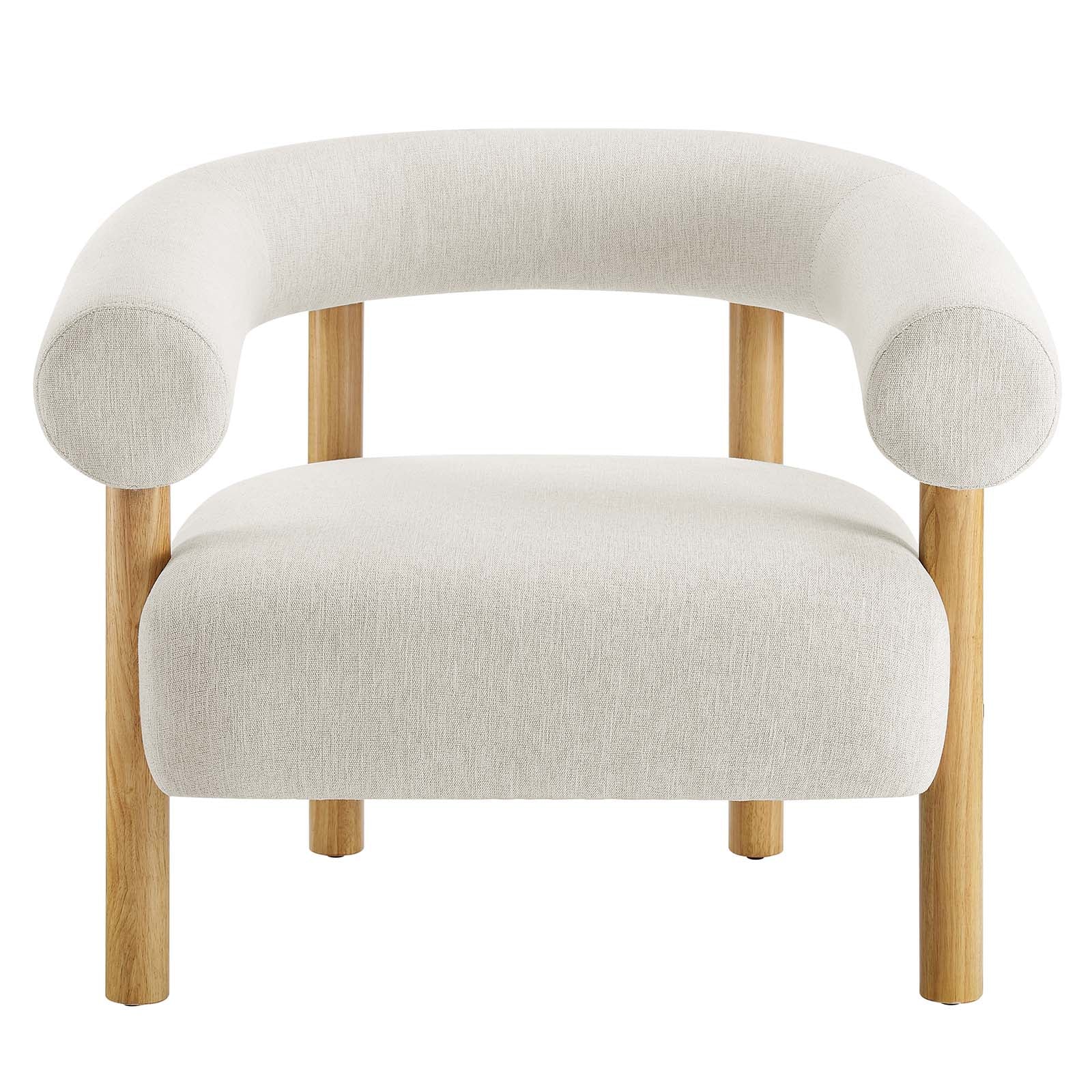 Sable Upholstered Fabric Armchair