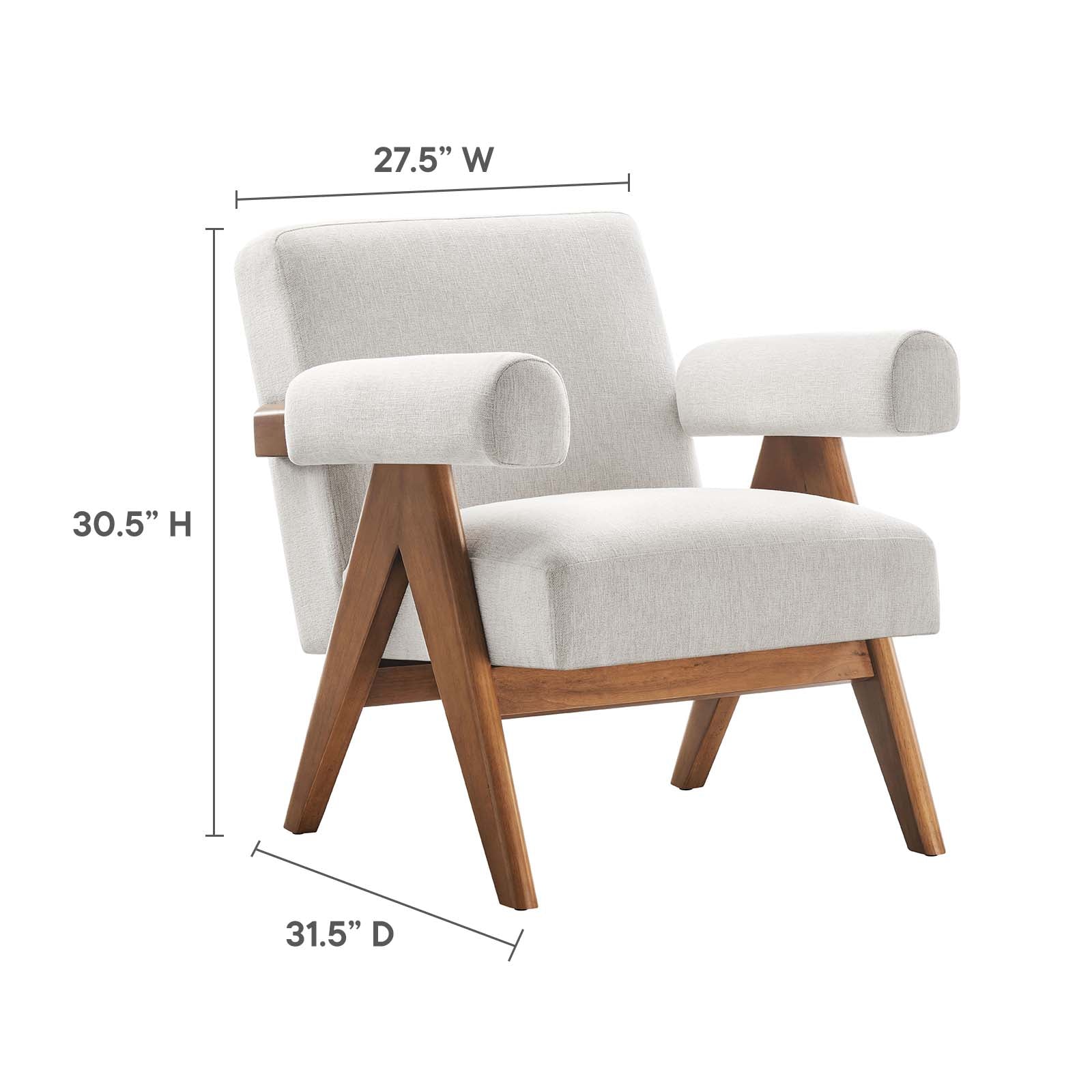 Lyra Fabric Armchair - Set of 2