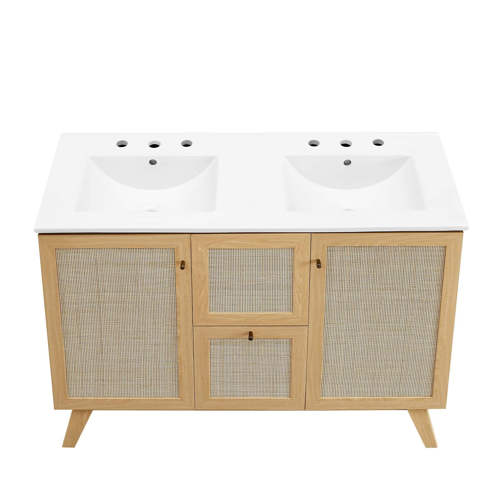 Soma 48" Double Sink Bathroom Vanity - East Shore Modern Home Furnishings