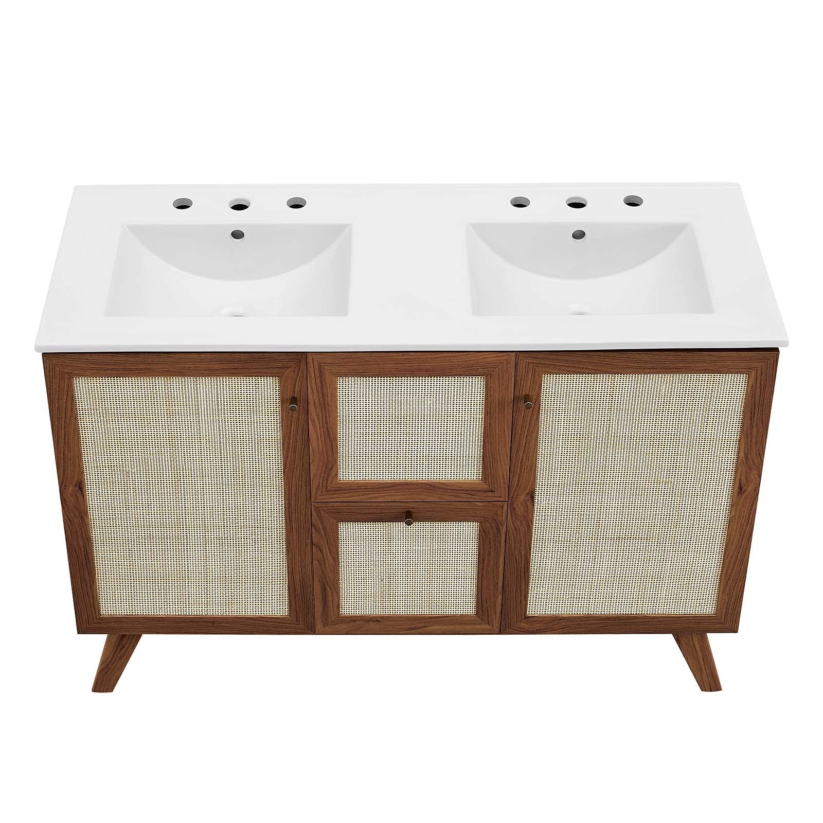 Soma 48" Double Sink Bathroom Vanity - East Shore Modern Home Furnishings