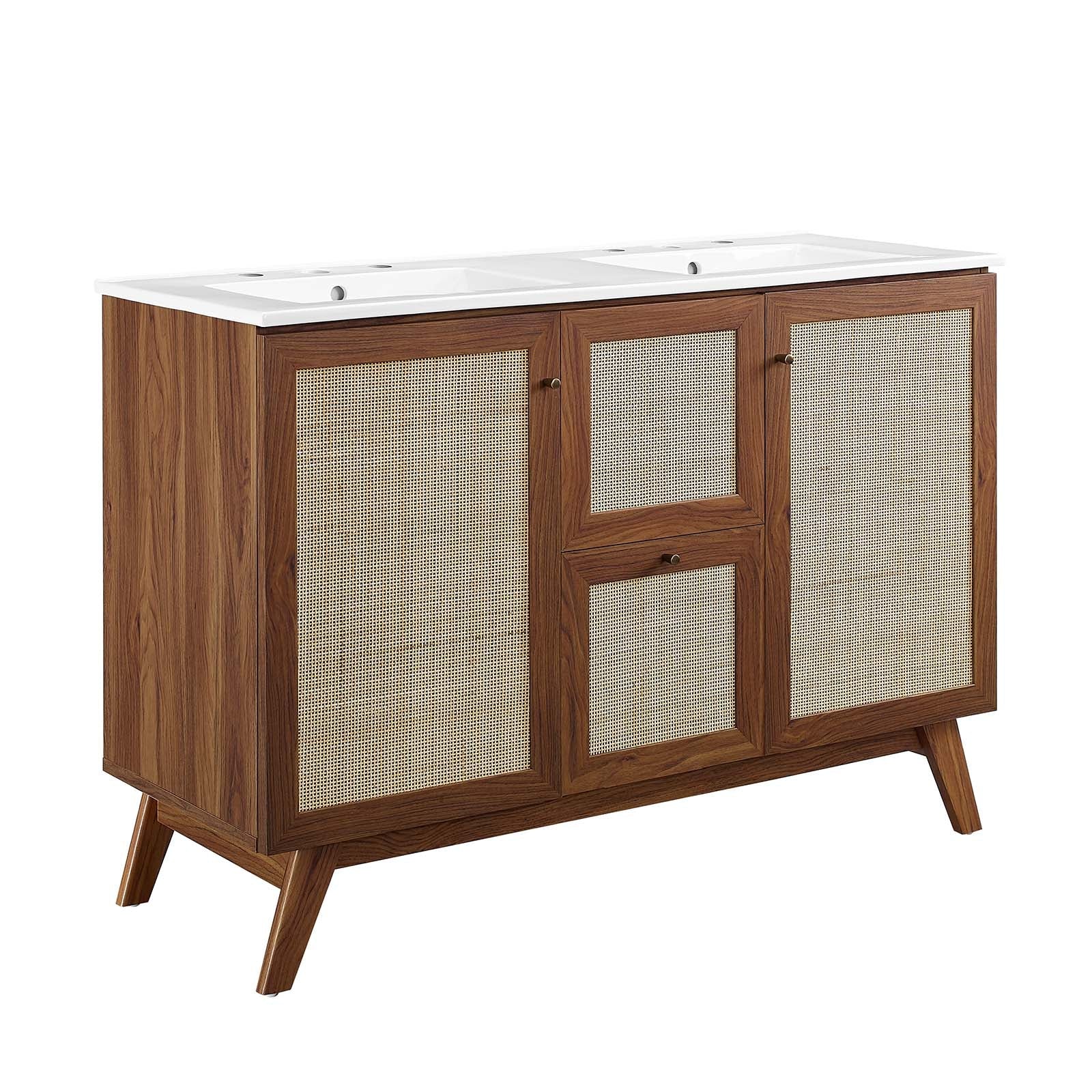 Soma 48" Double Sink Bathroom Vanity - East Shore Modern Home Furnishings
