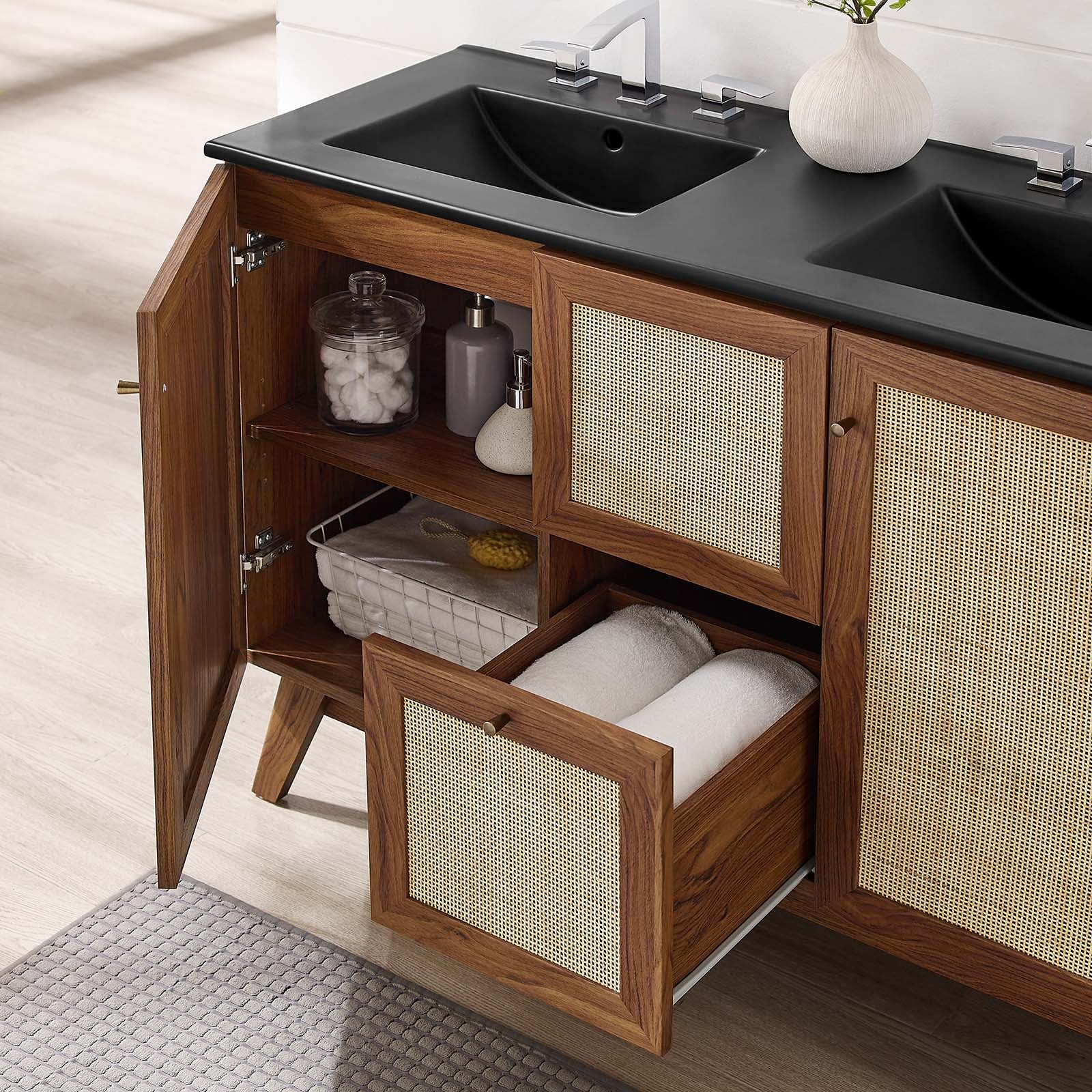 Soma 48" Double Sink Bathroom Vanity - East Shore Modern Home Furnishings