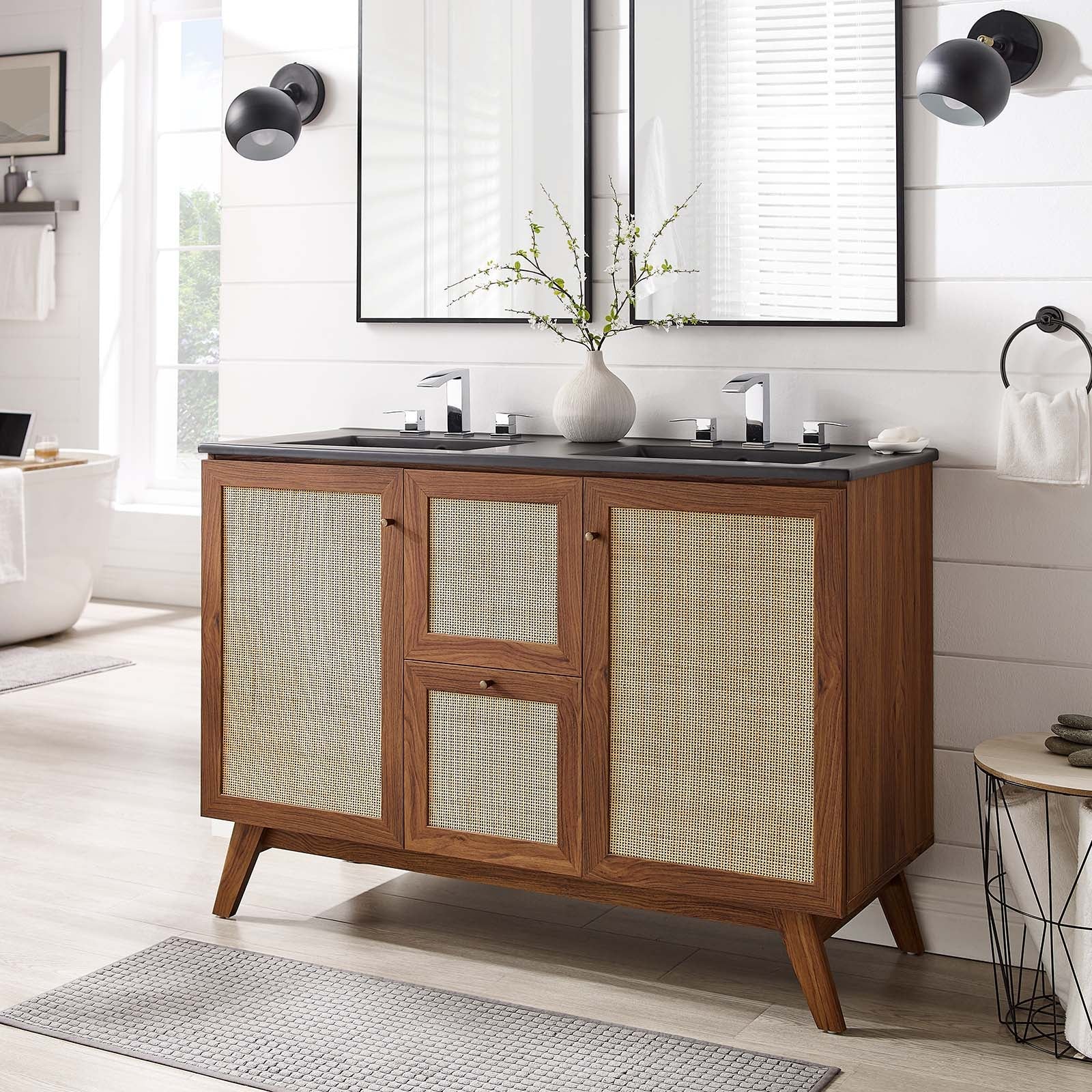 Soma 48" Double Sink Bathroom Vanity - East Shore Modern Home Furnishings