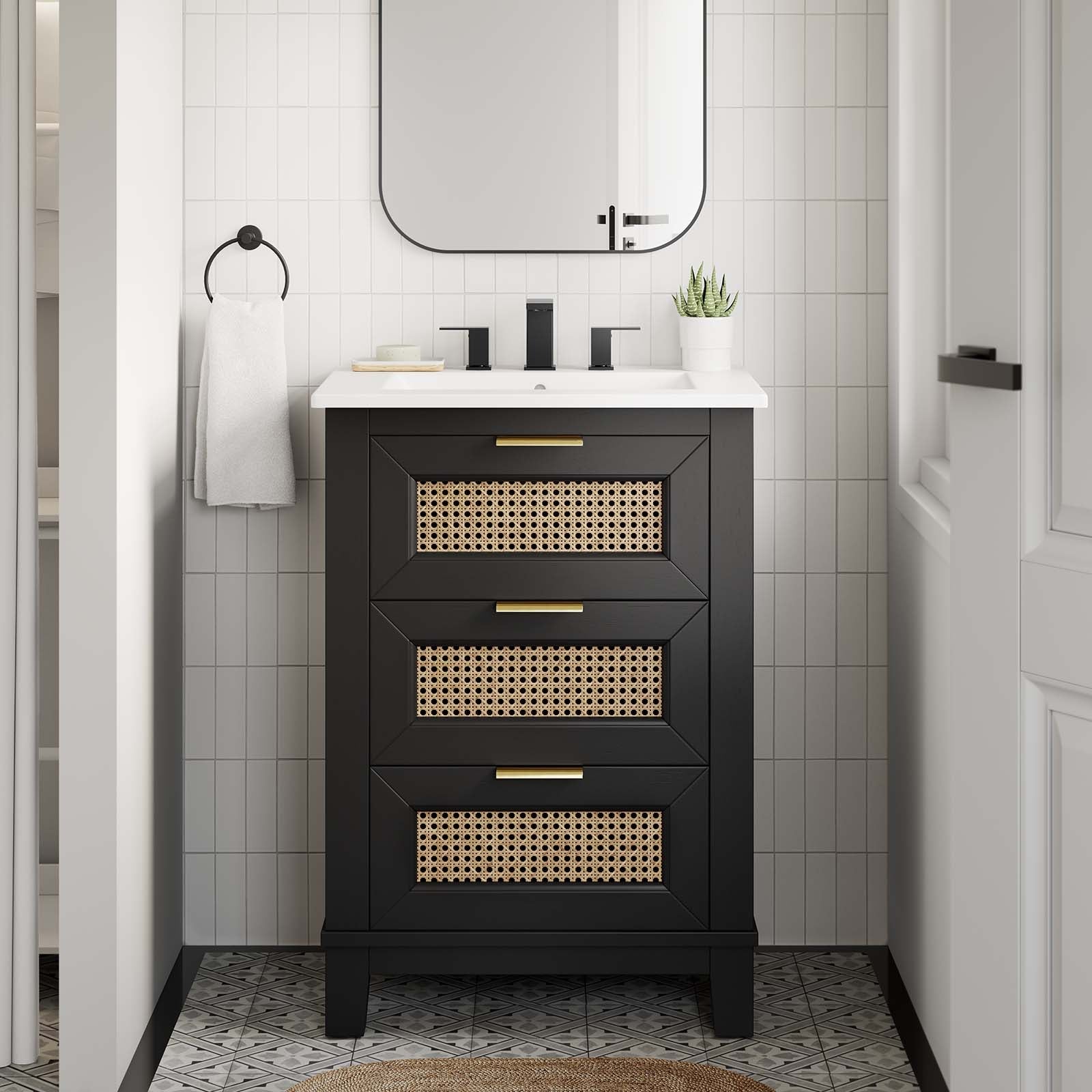 Dixie 24" Solid Wood Bathroom Vanity - East Shore Modern Home Furnishings