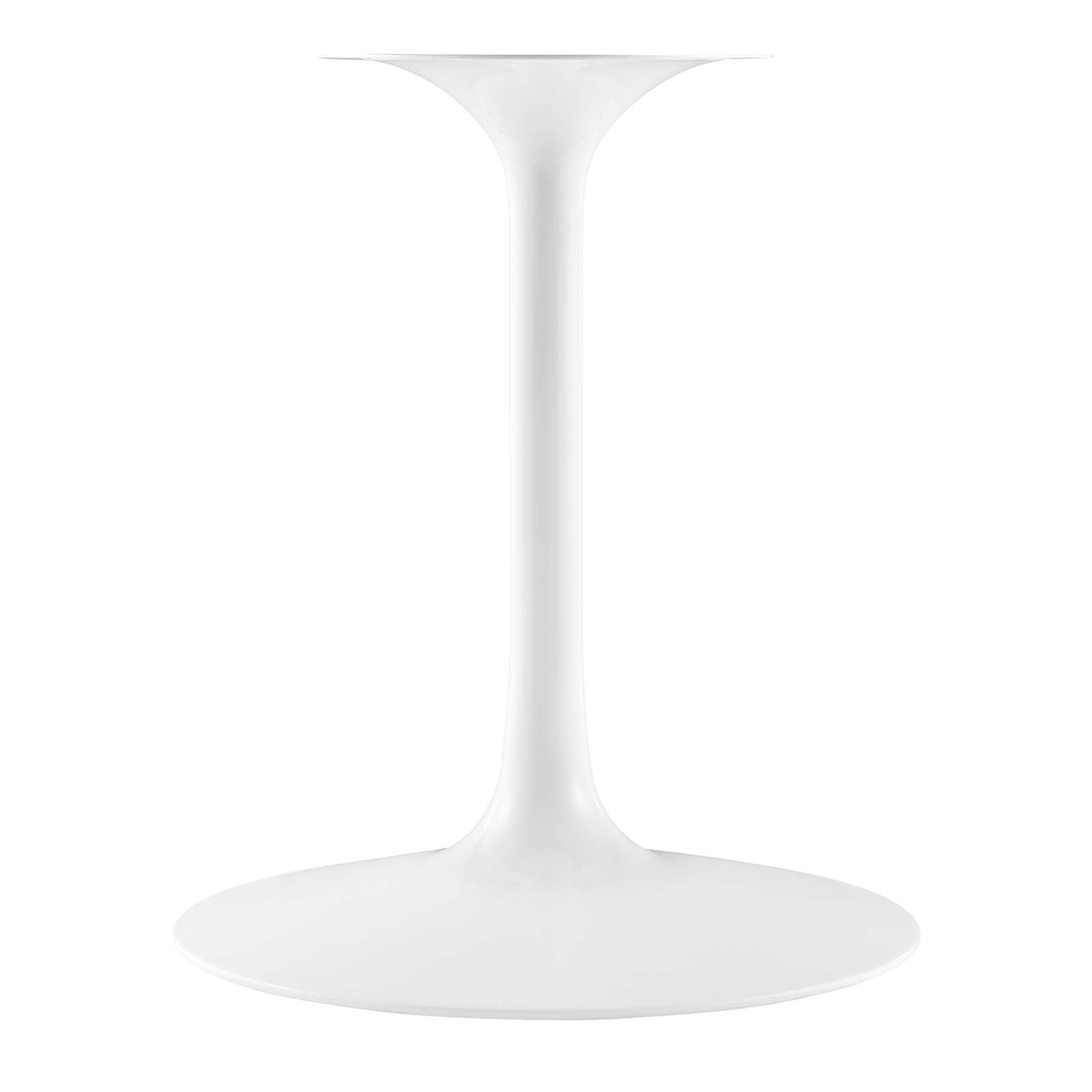 Lippa 48" Round Artificial Travertine Dining Table - East Shore Modern Home Furnishings