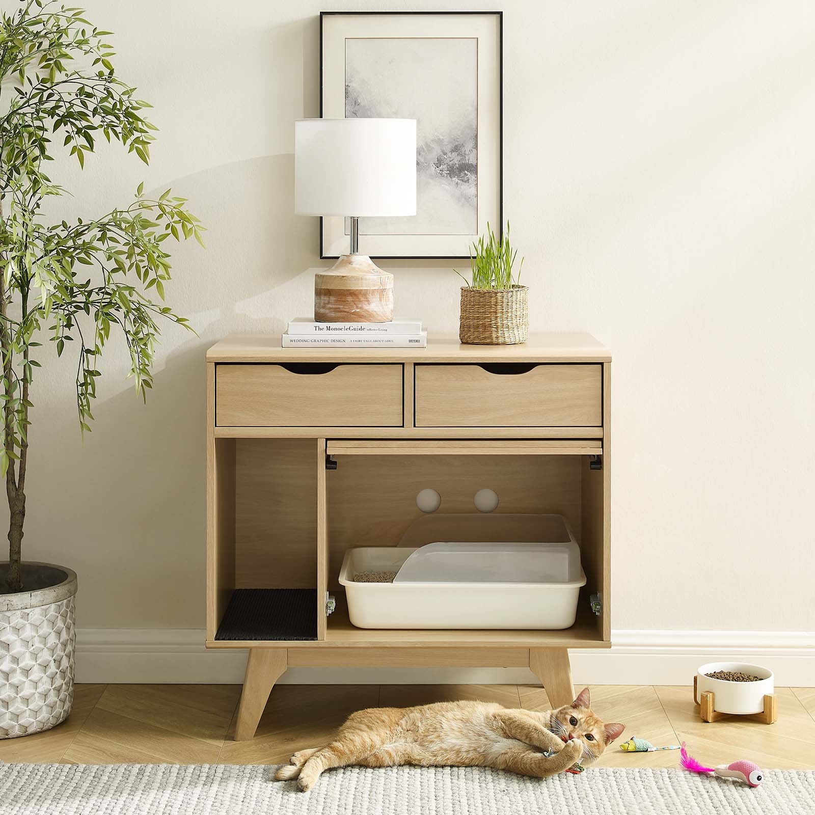 Render Cat Cabinet - East Shore Modern Home Furnishings
