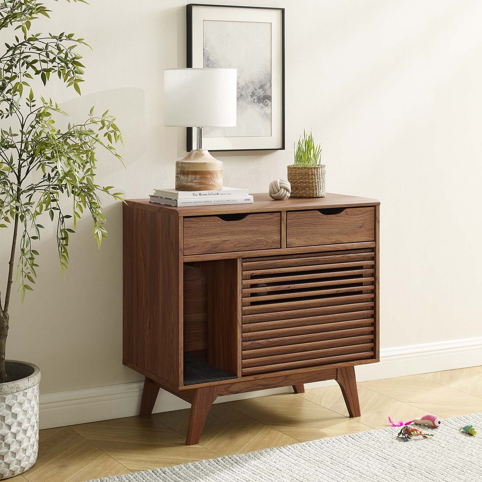 Render Cat Cabinet - East Shore Modern Home Furnishings