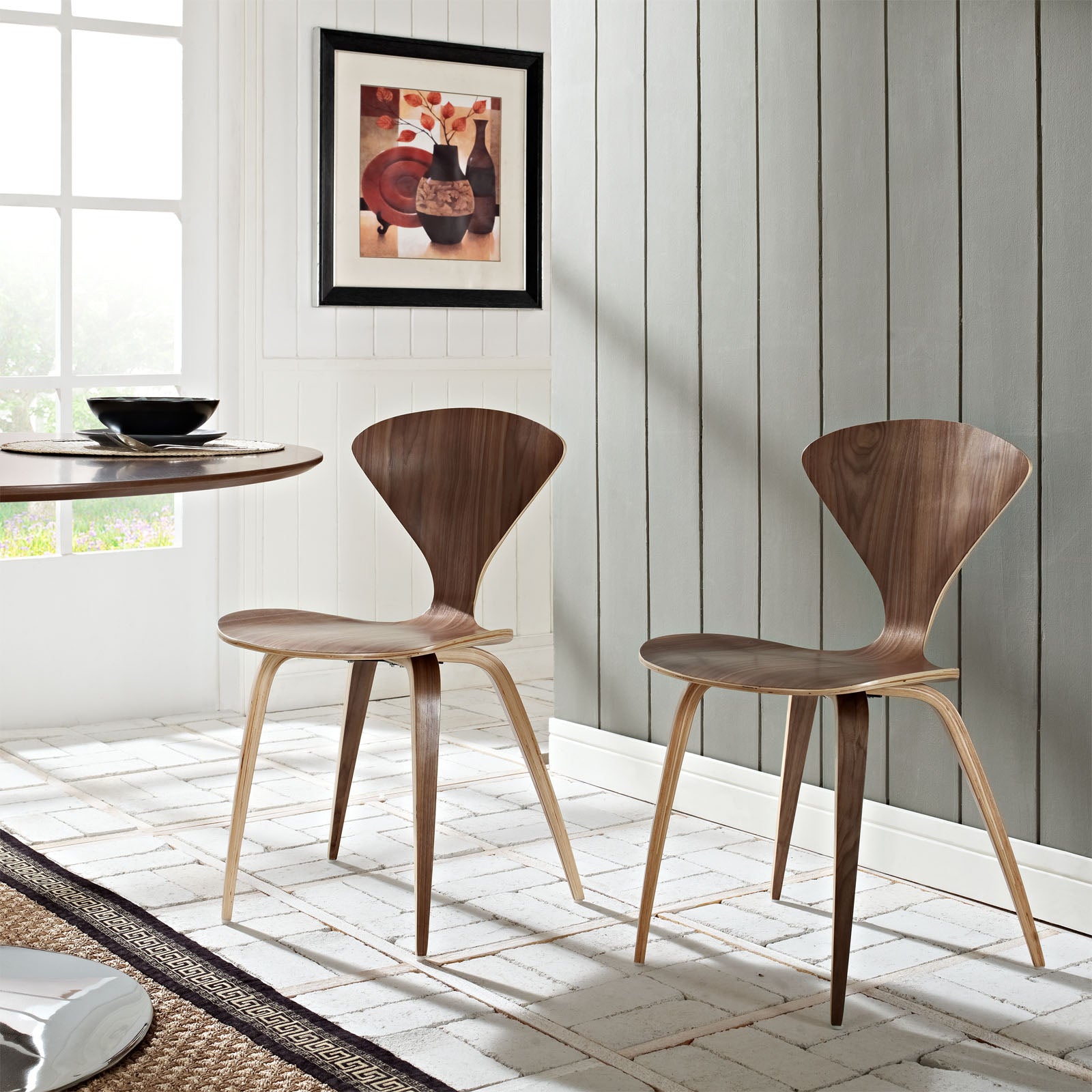 Vortex Dining Chairs Set of 2 - East Shore Modern Home Furnishings