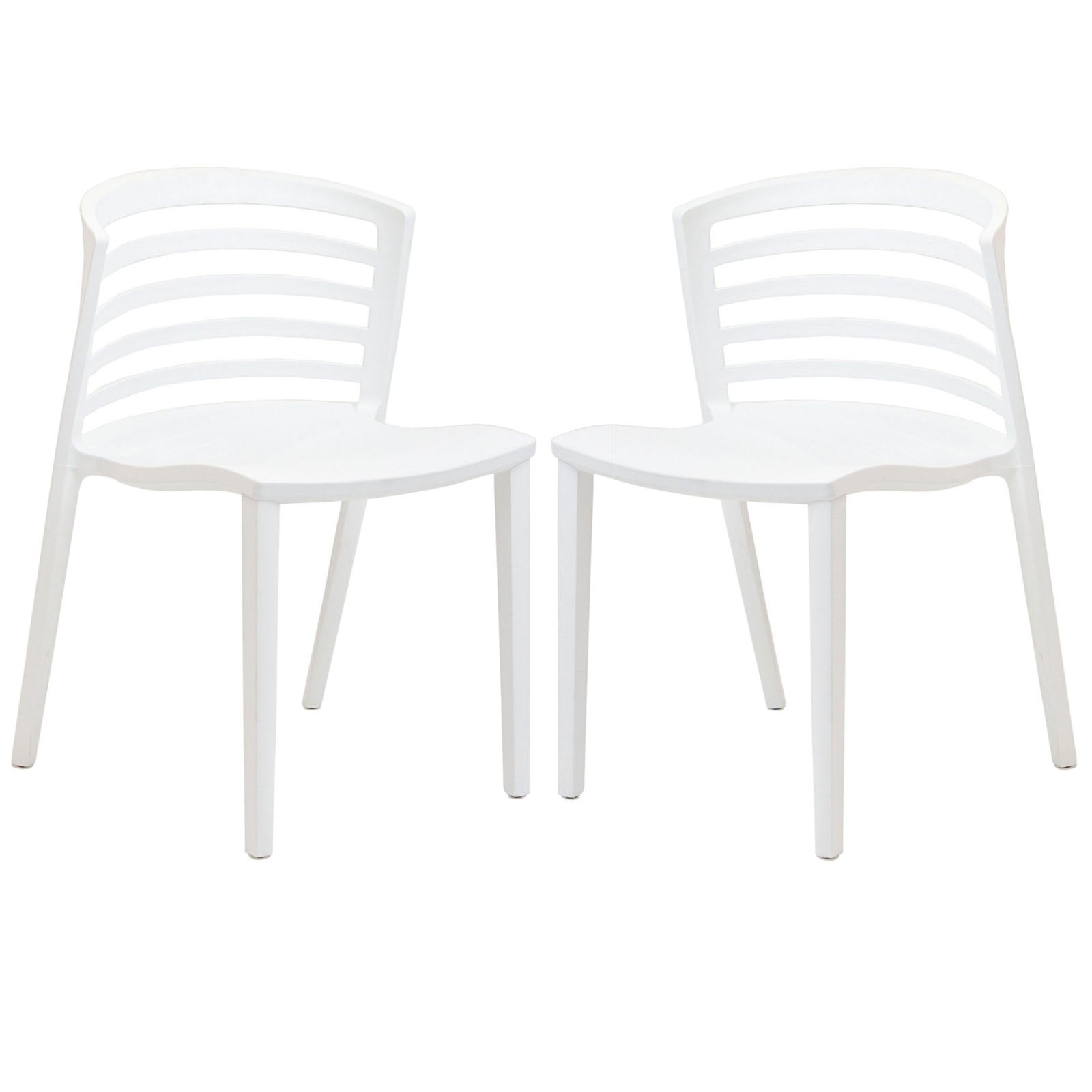 Curvy Dining Chairs Set of 2 - East Shore Modern Home Furnishings