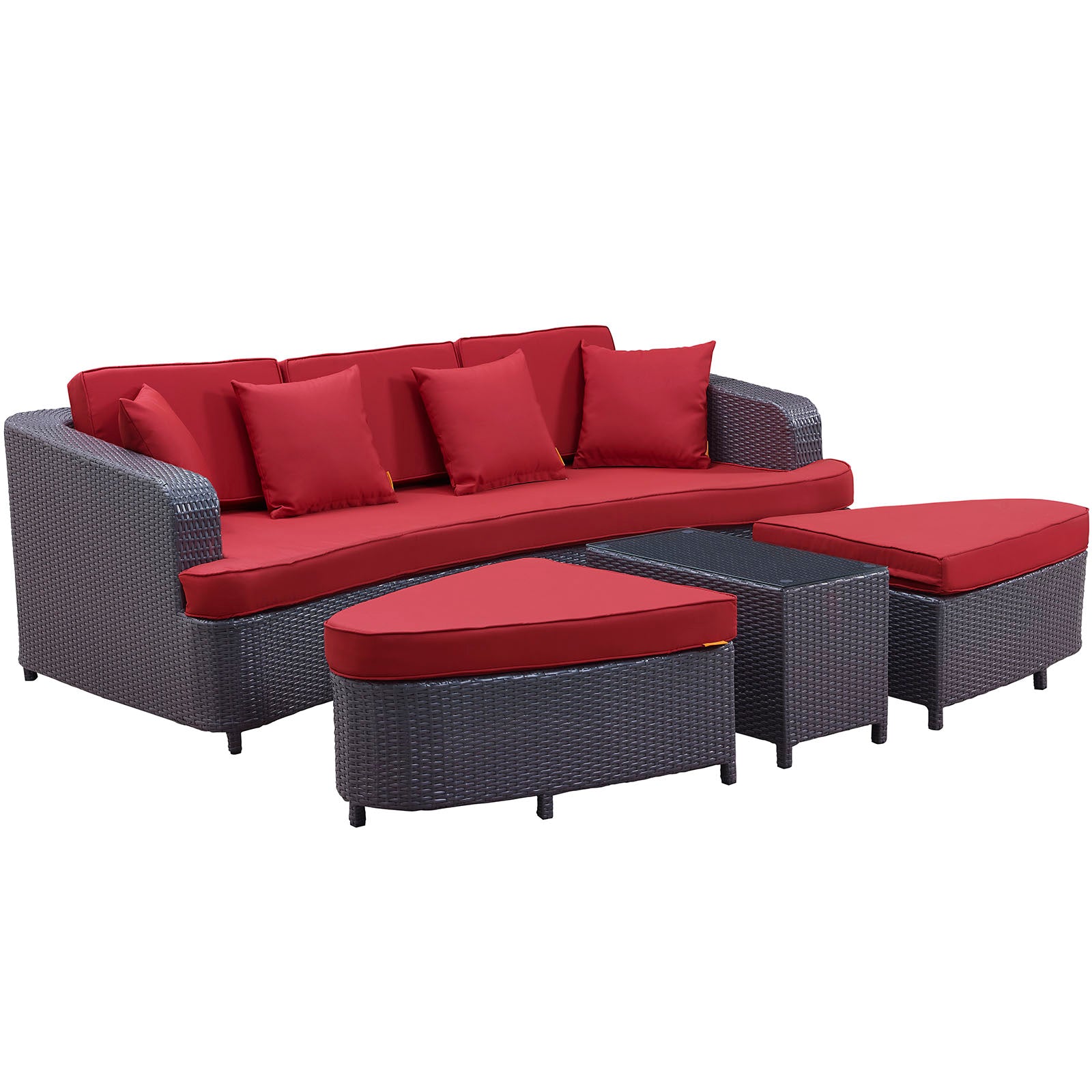 Monterey 4 Piece Outdoor Patio Sofa Set - East Shore Modern Home Furnishings