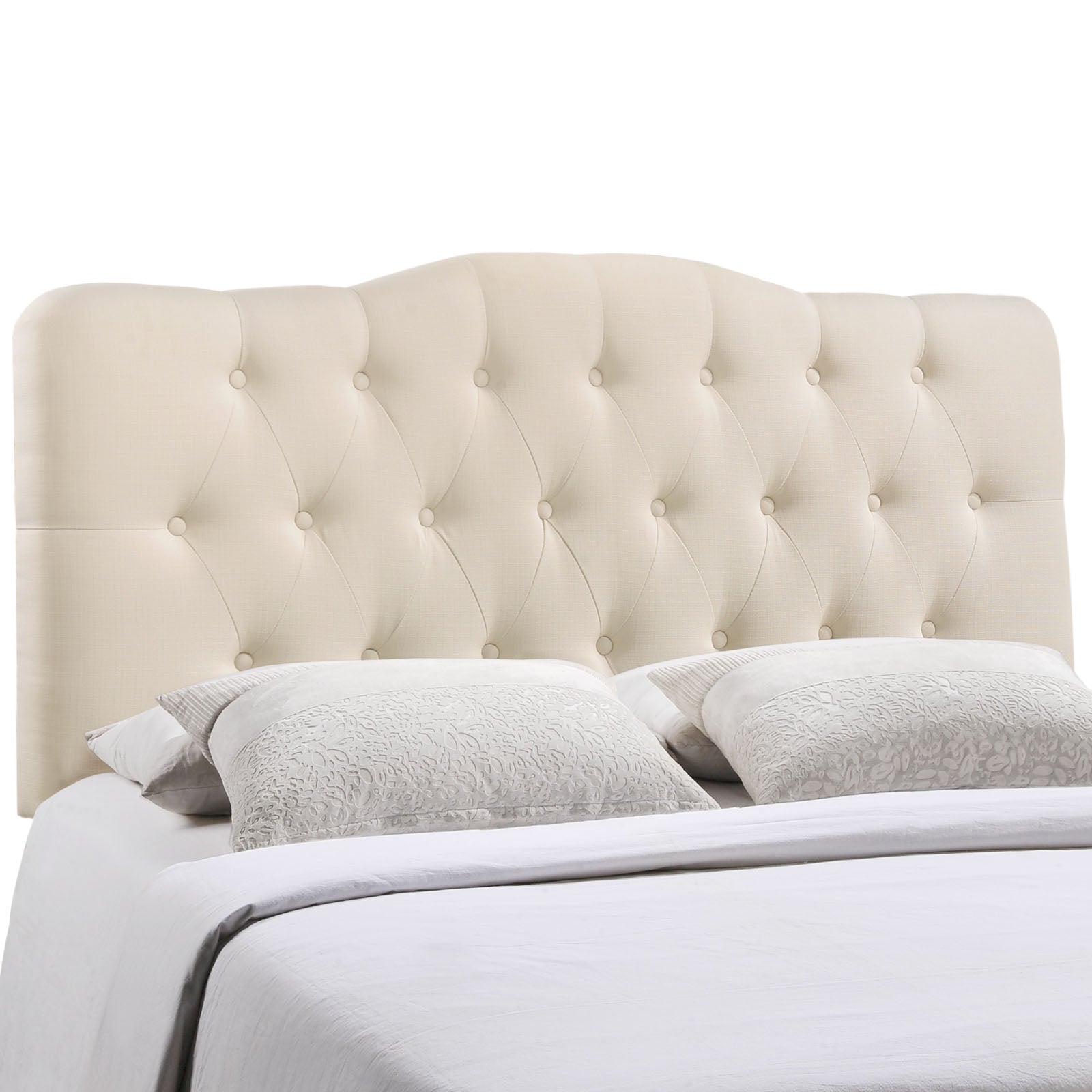 Annabel King Upholstered Fabric Headboard - East Shore Modern Home Furnishings