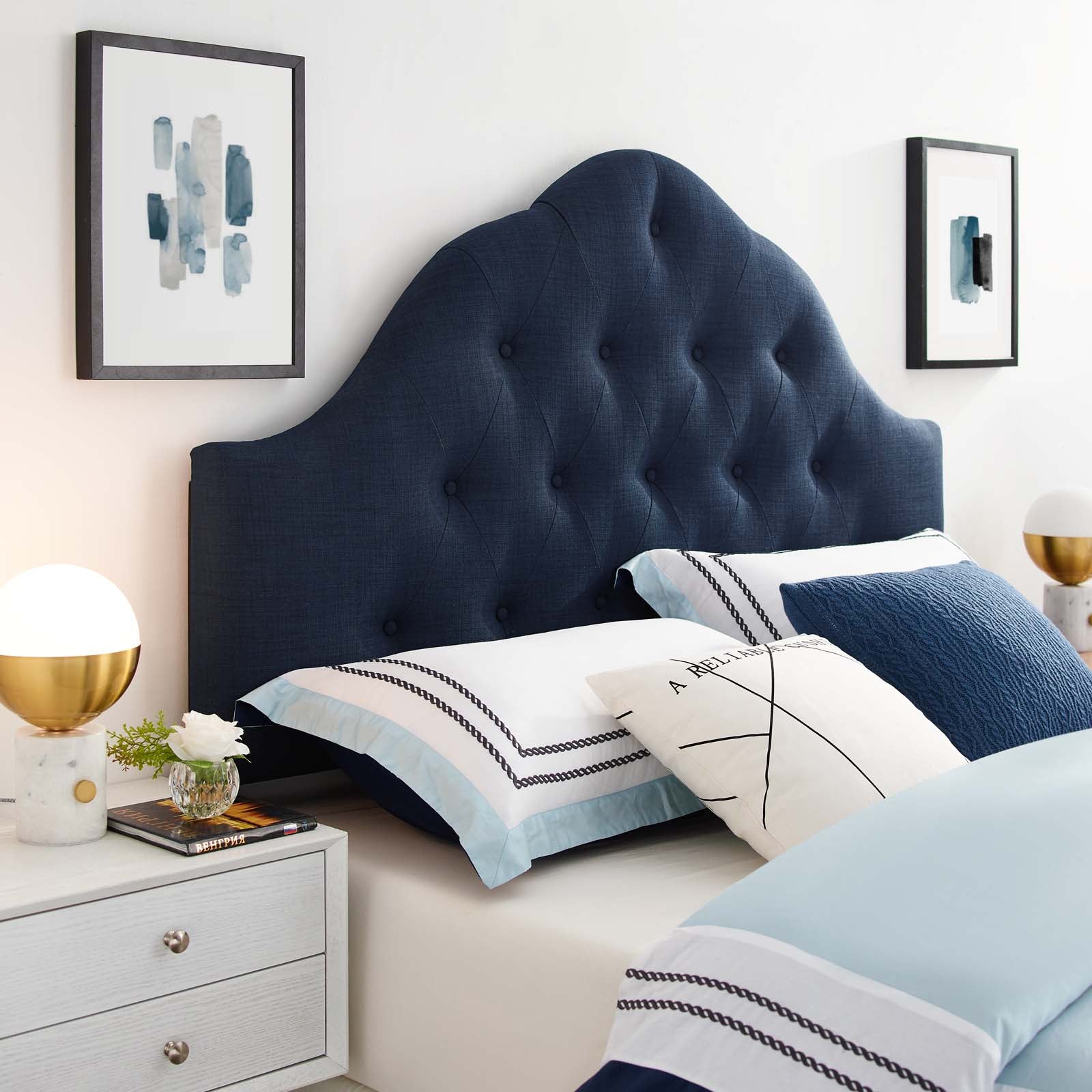 Sovereign Upholstered Fabric Headboard