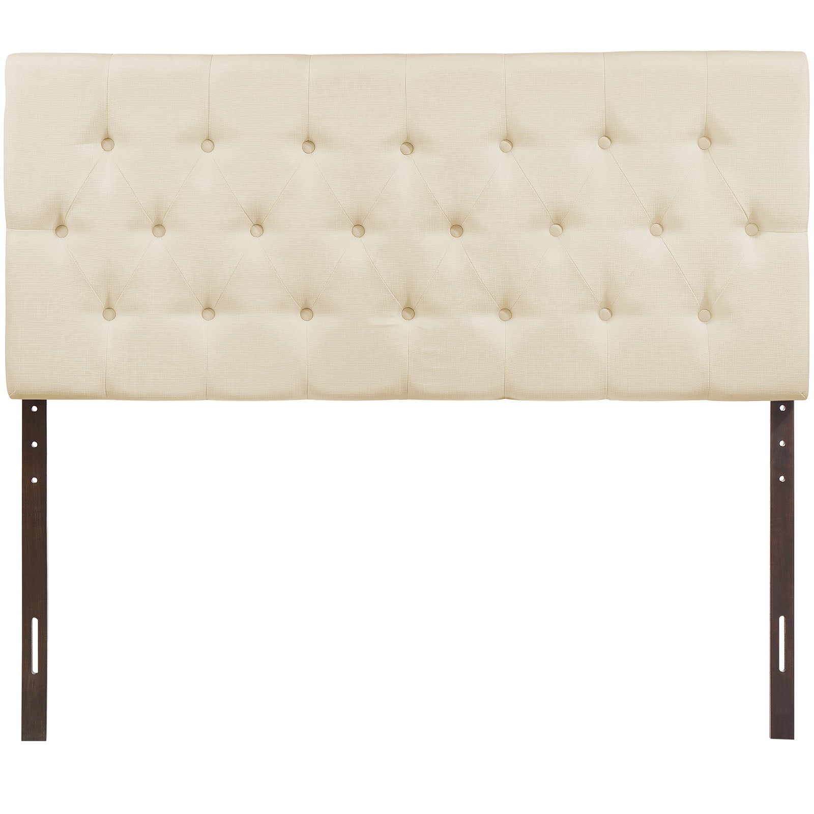 Clique King Upholstered Fabric Headboard