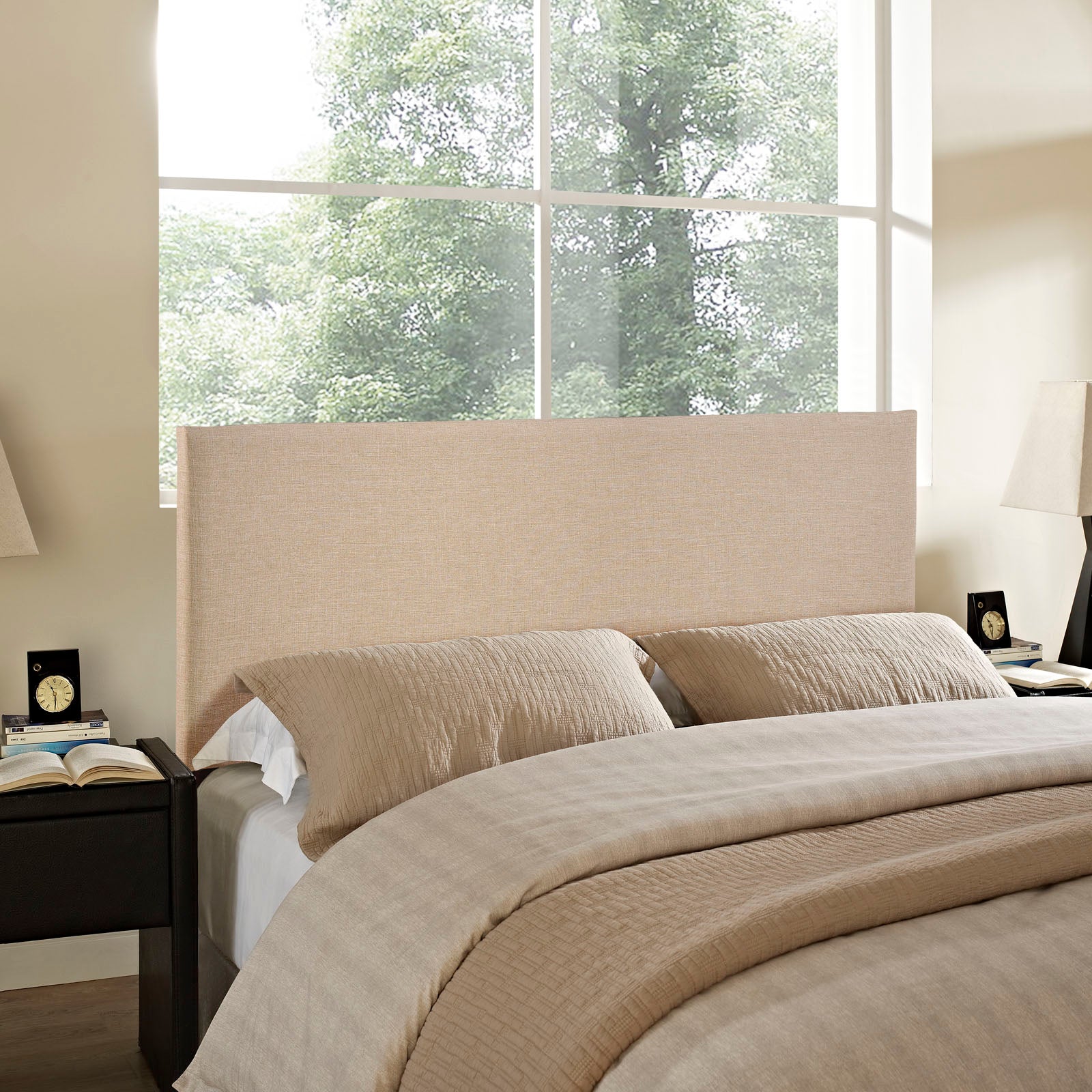 Region Queen Upholstered Headboard - East Shore Modern Home Furnishings