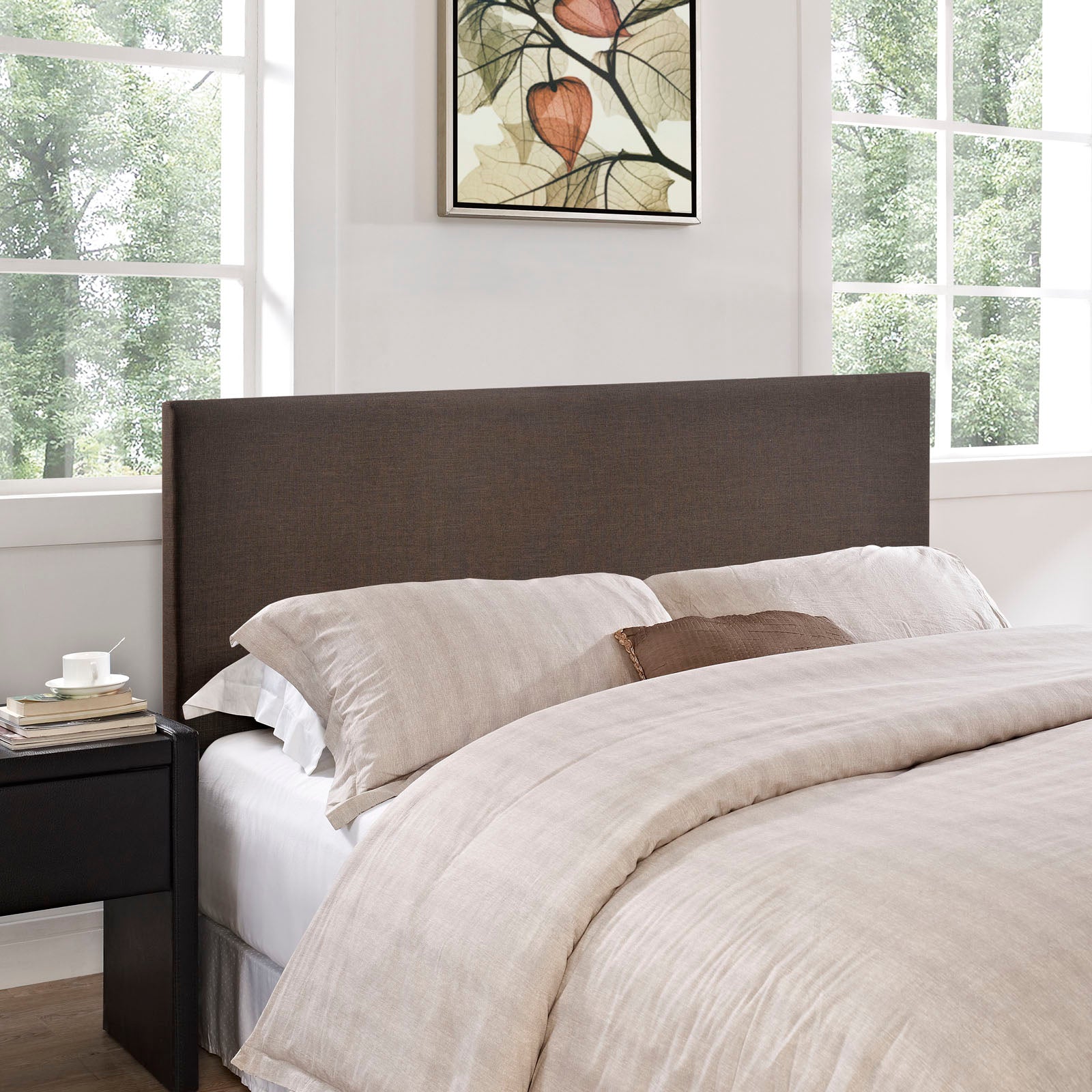 Region Queen Upholstered Headboard - East Shore Modern Home Furnishings