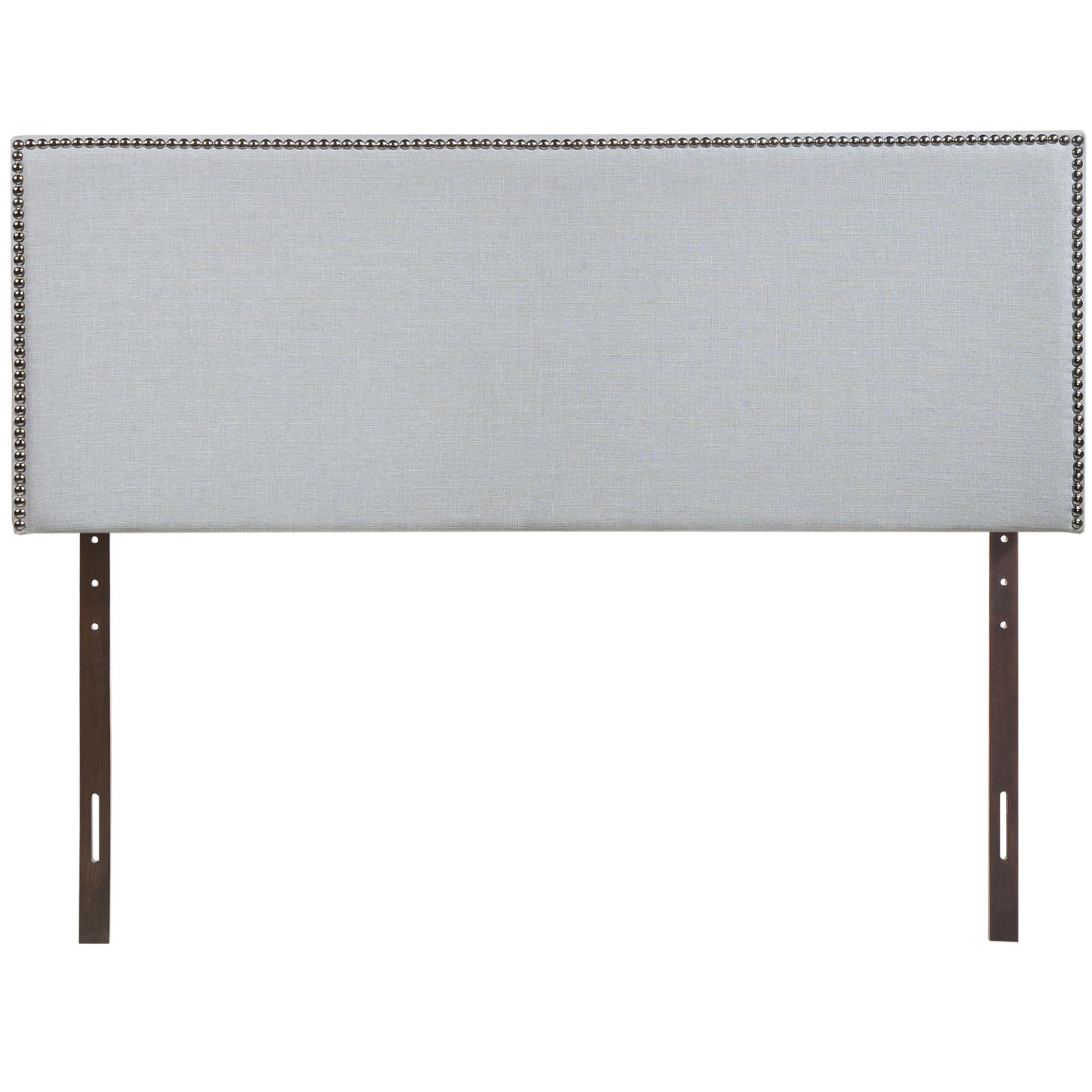 Region Nailhead King Upholstered Headboard