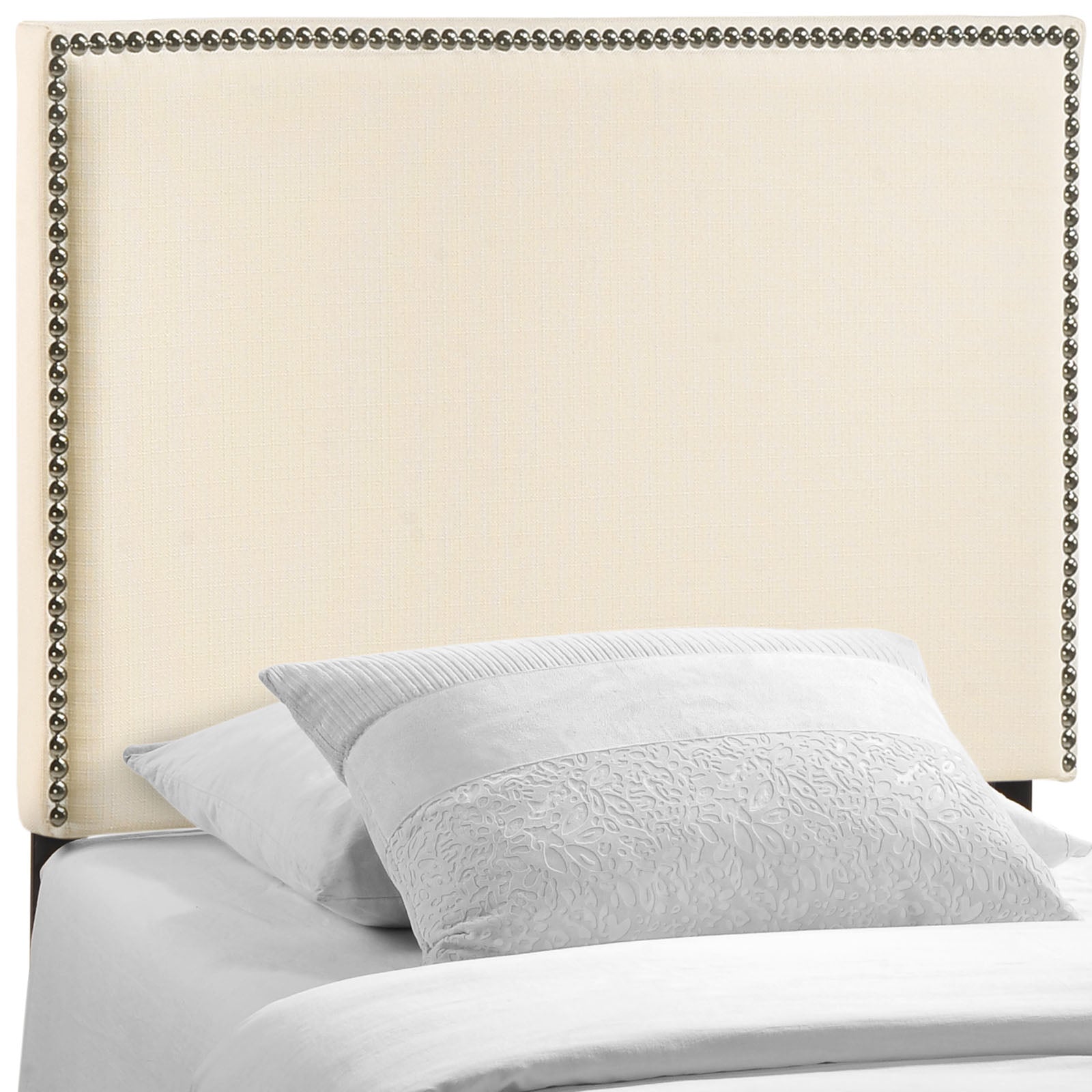 Region Nailhead Twin Upholstered Headboard - East Shore Modern Home Furnishings