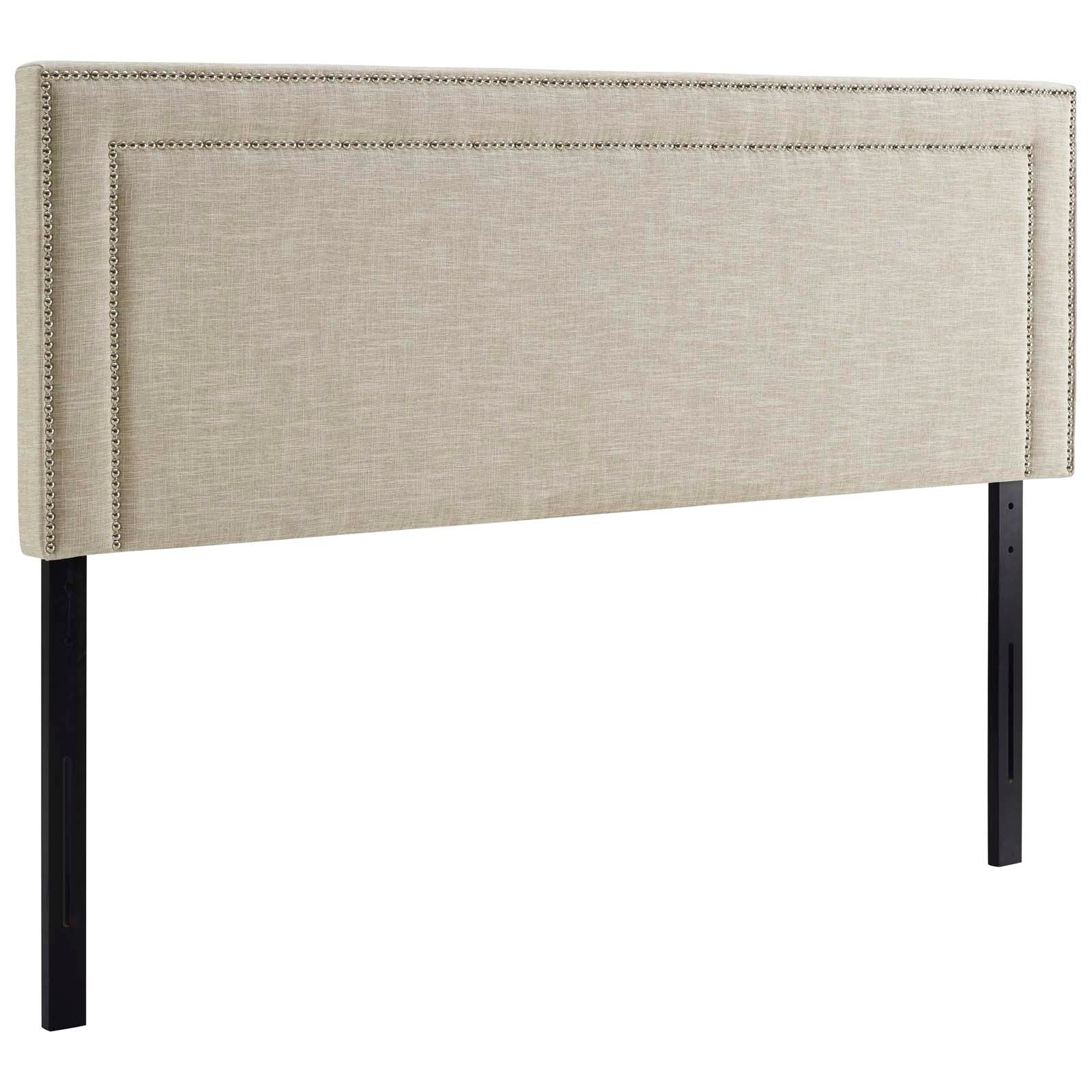 Jessamine Queen Upholstered Fabric Headboard - East Shore Modern Home Furnishings