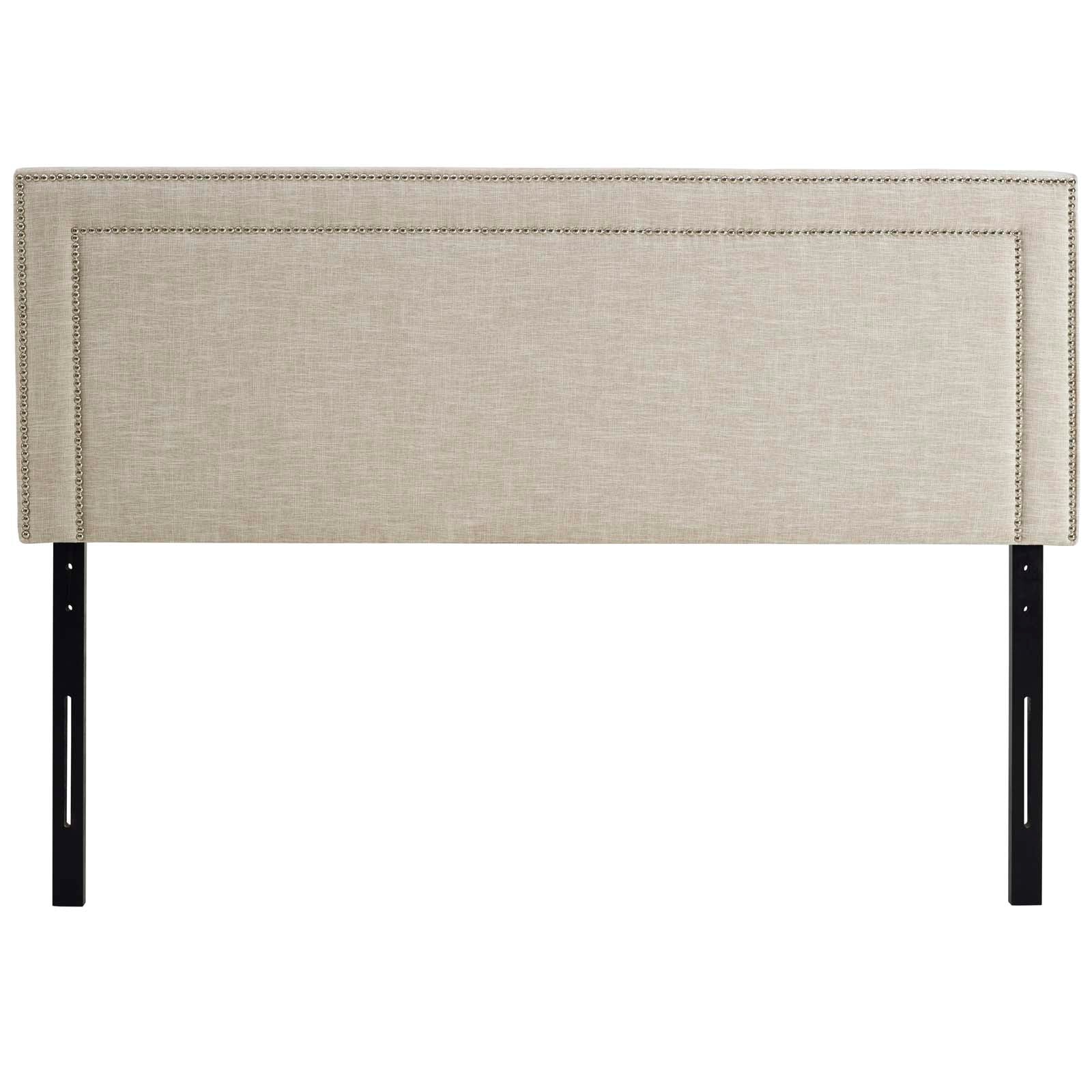 Jessamine Queen Upholstered Fabric Headboard - East Shore Modern Home Furnishings