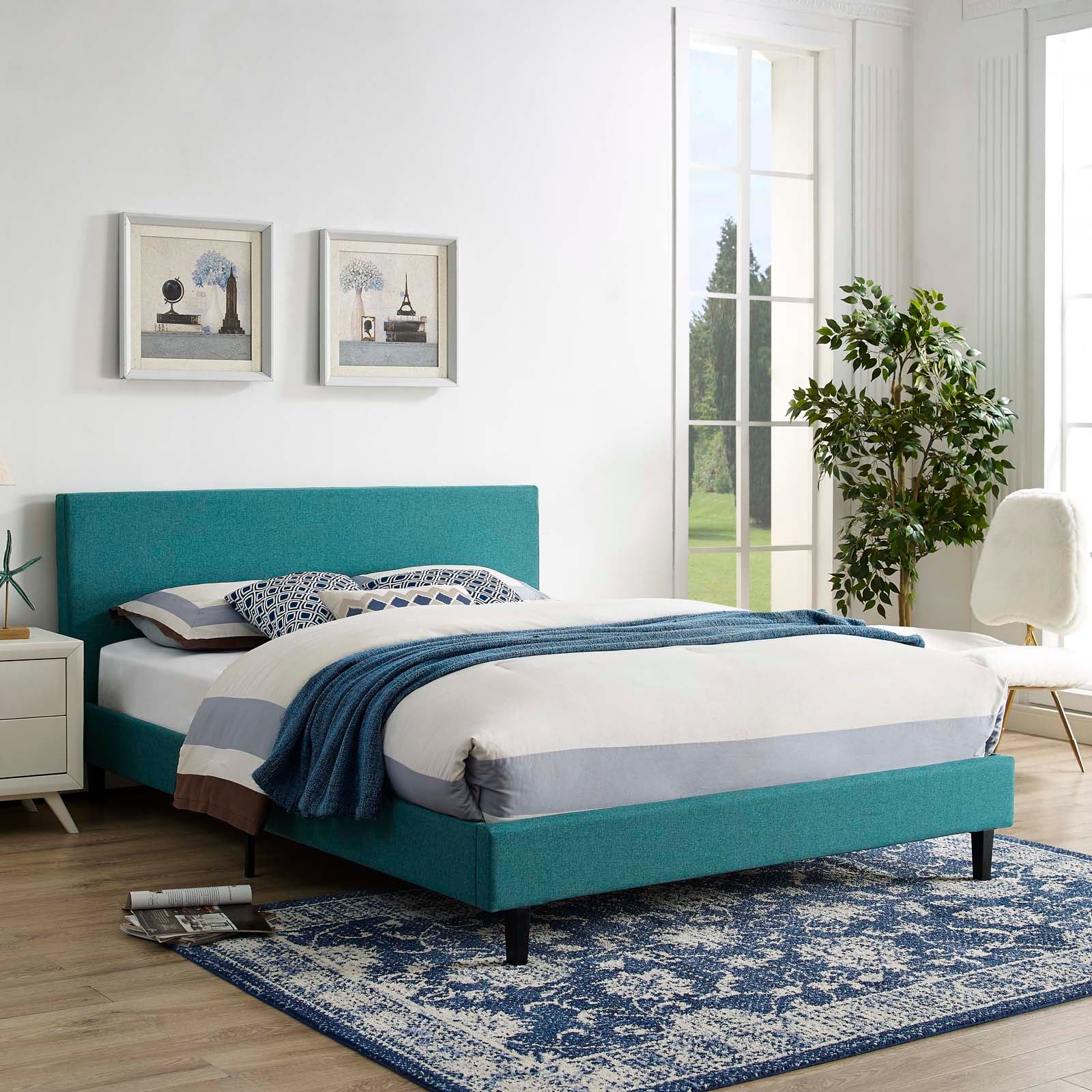 Anya Queen Bed - East Shore Modern Home Furnishings