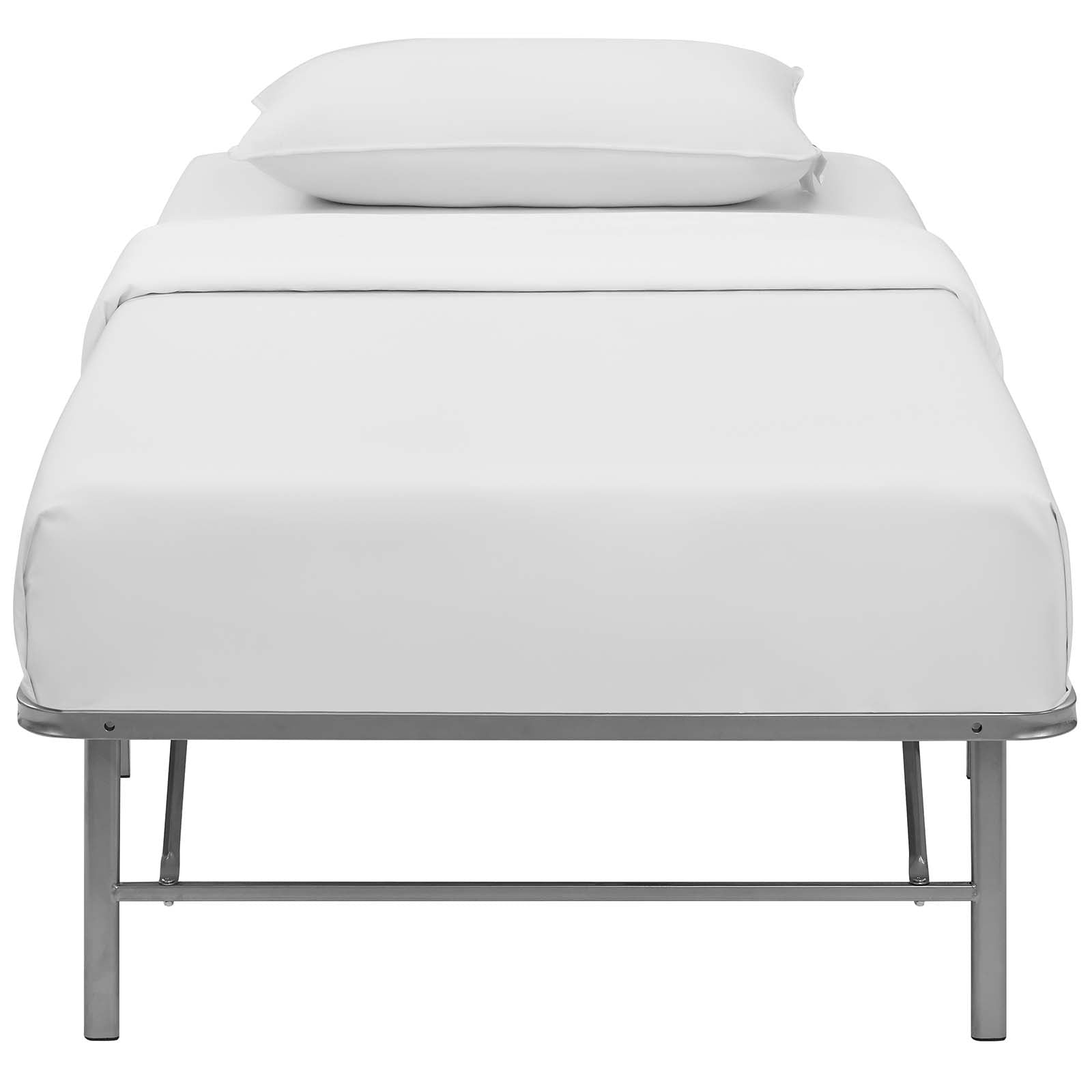 Horizon Twin Stainless Steel Bed Frame - East Shore Modern Home Furnishings