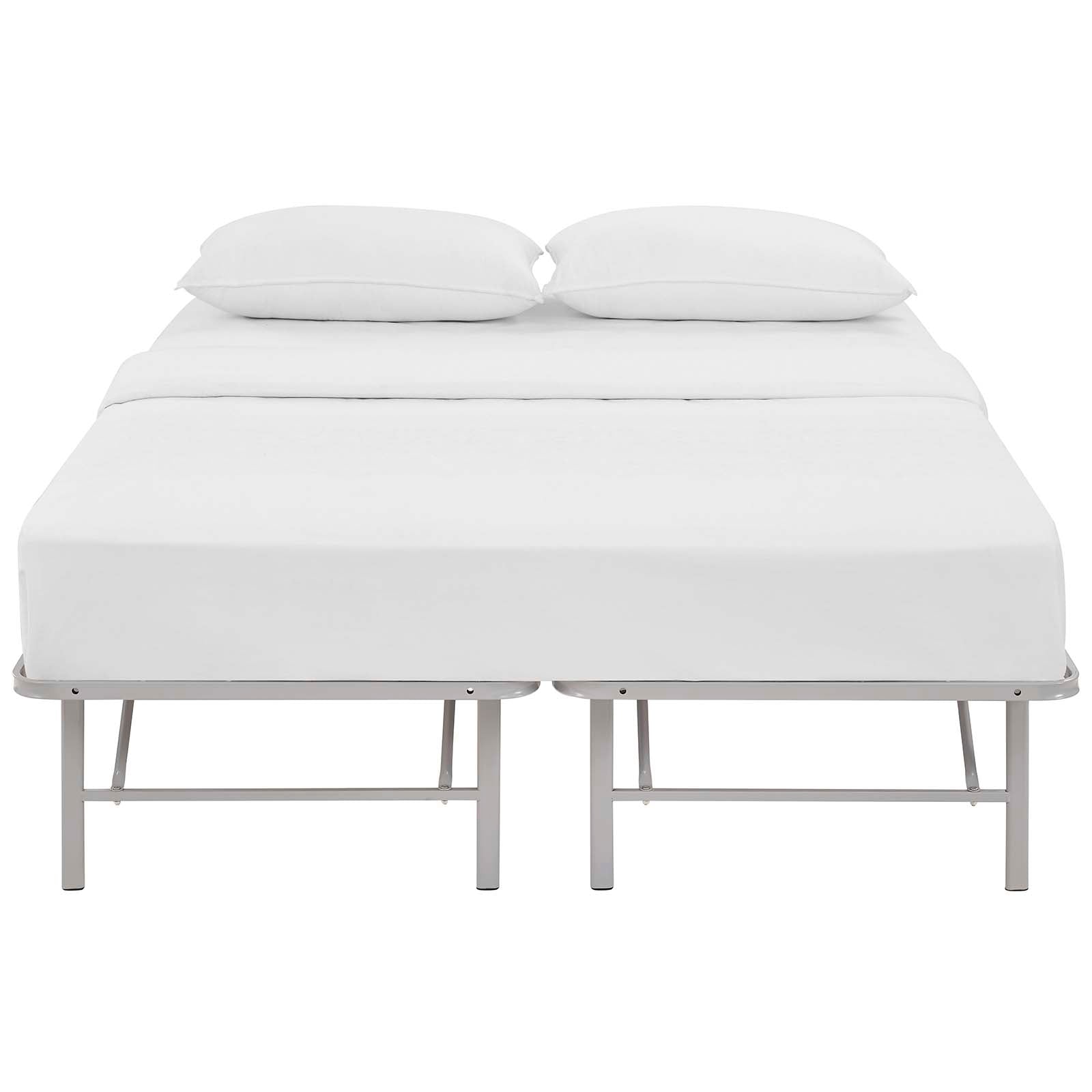 Horizon Queen Stainless Steel Bed Frame - East Shore Modern Home Furnishings