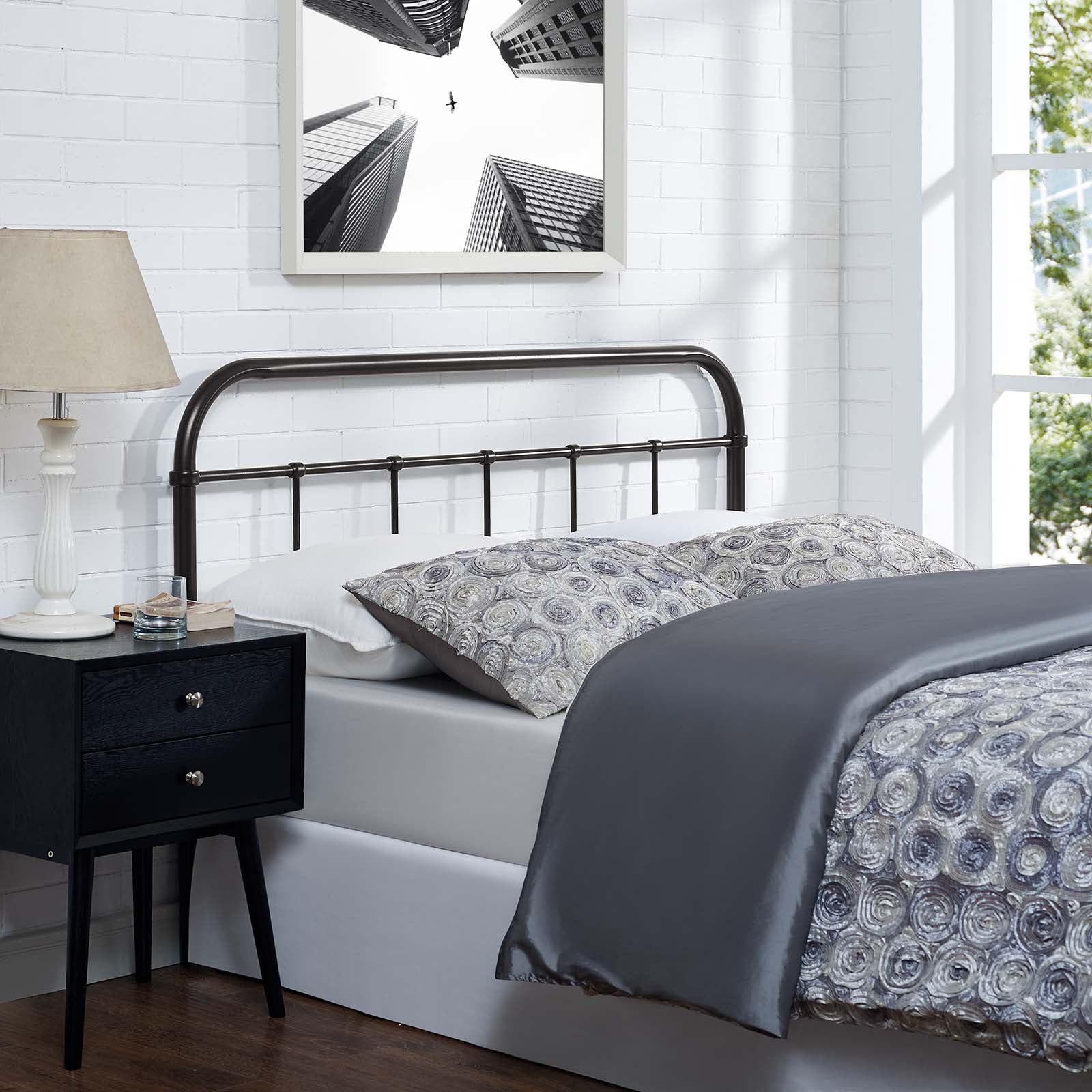 Serena Full Steel Headboard - East Shore Modern Home Furnishings