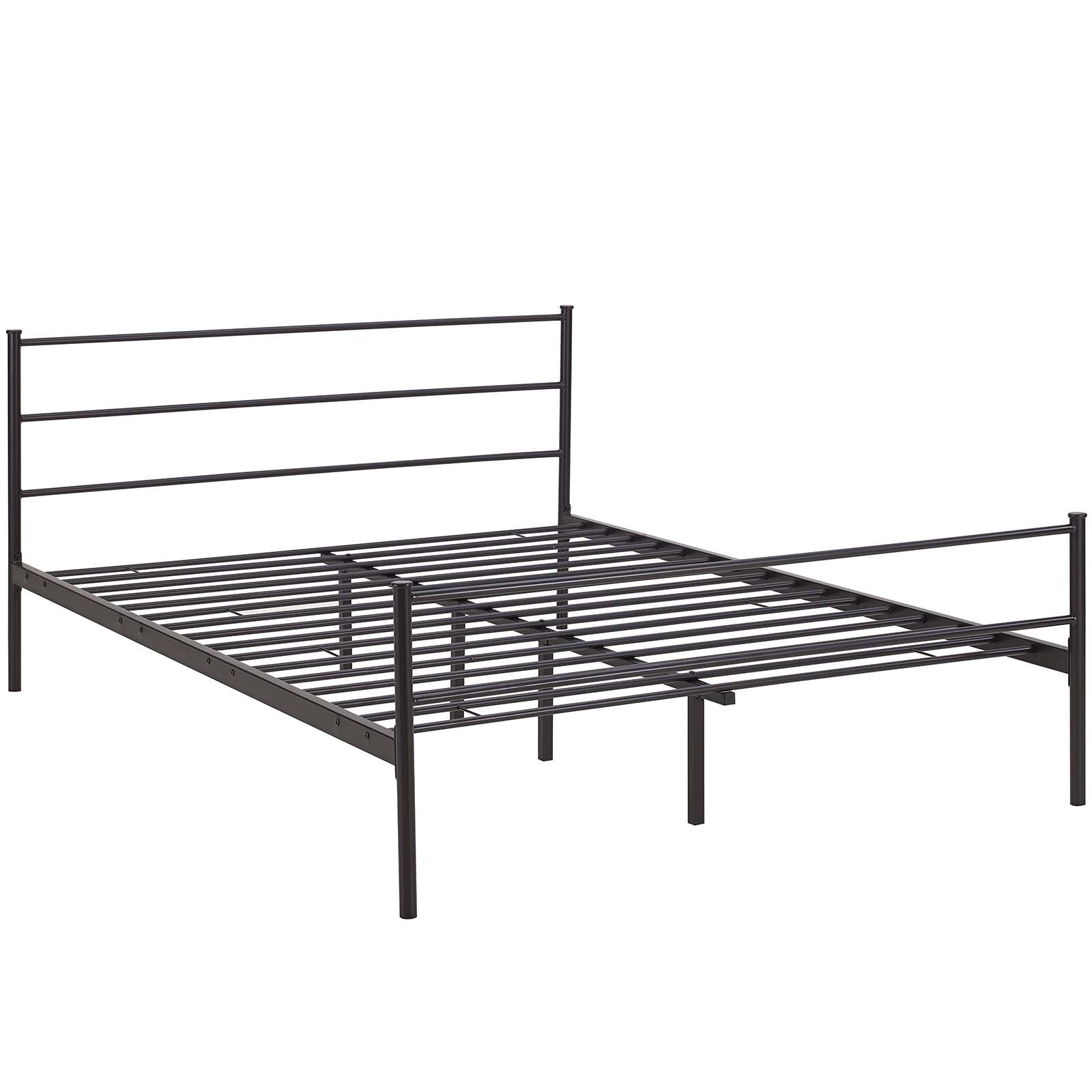 Alina Queen Platform Bed Frame - East Shore Modern Home Furnishings