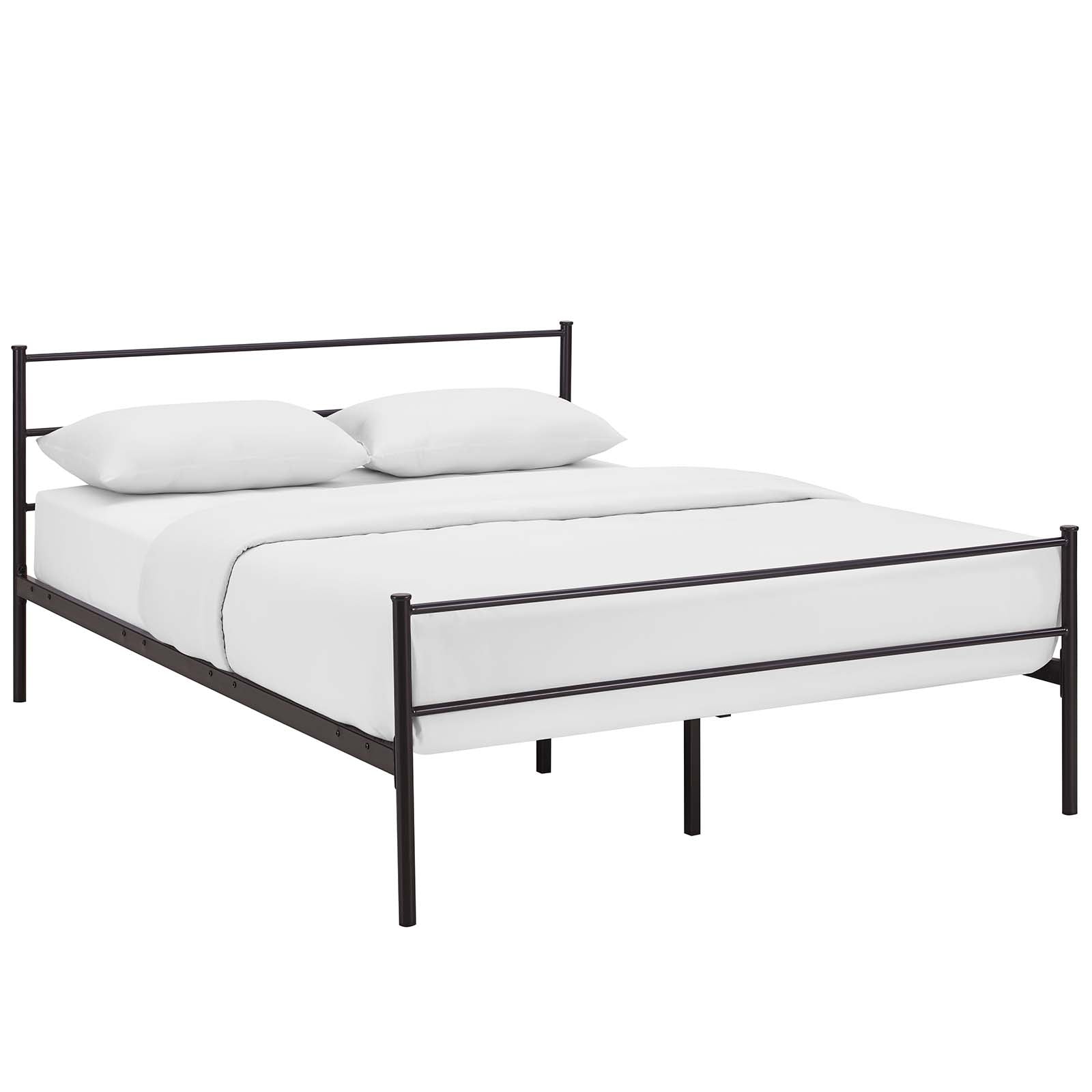 Alina Queen Platform Bed Frame - East Shore Modern Home Furnishings