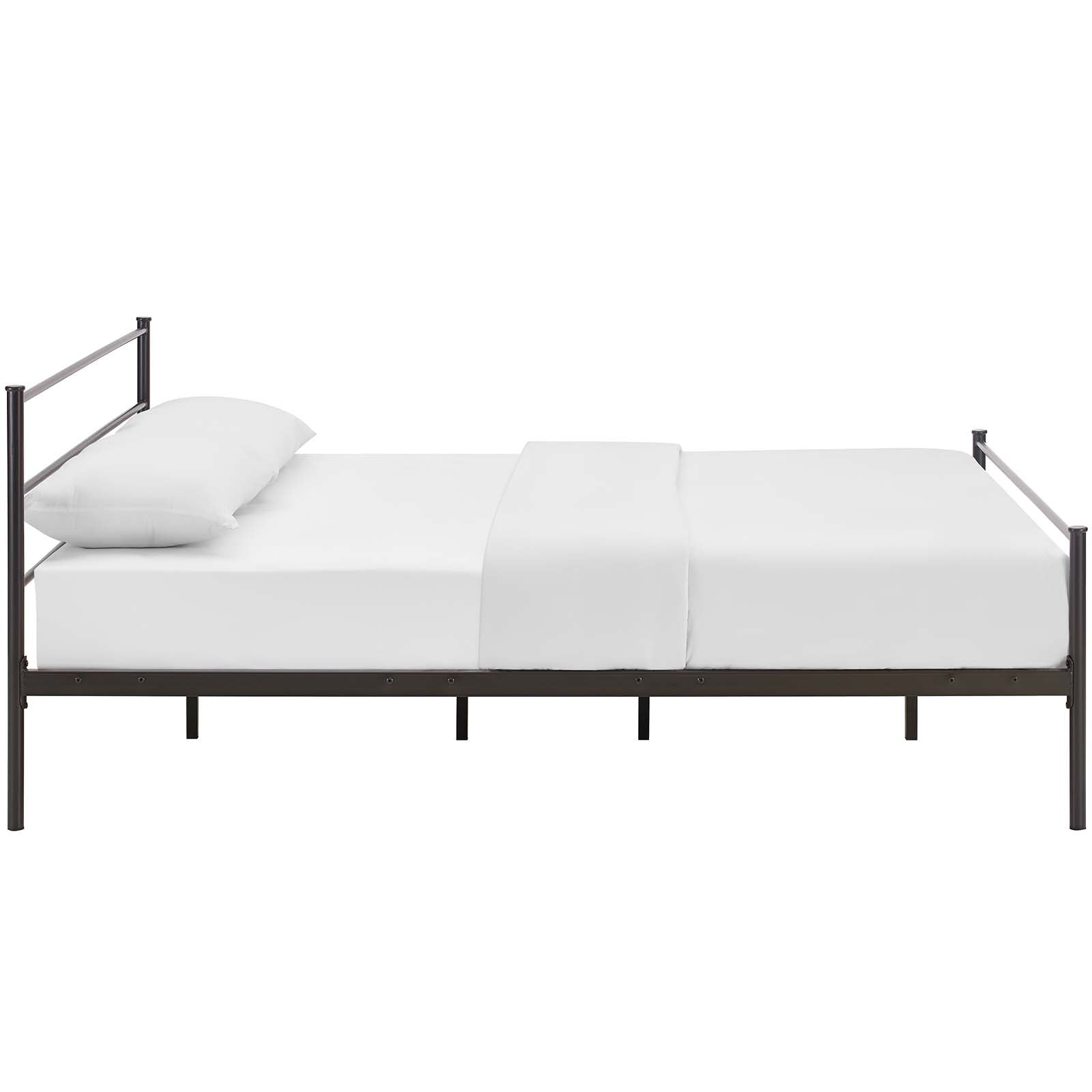 Alina Queen Platform Bed Frame - East Shore Modern Home Furnishings