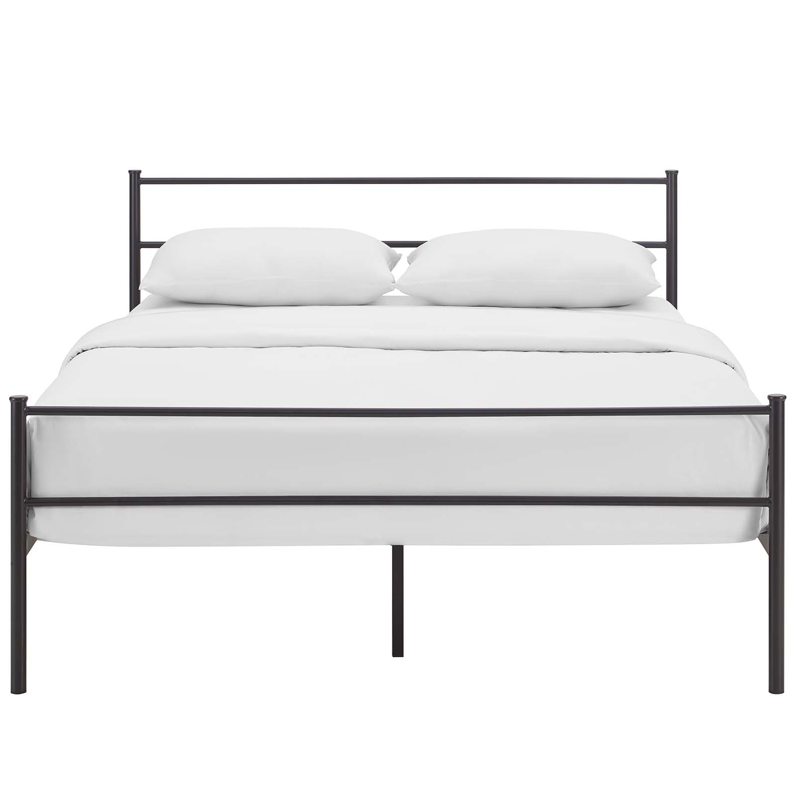 Alina Queen Platform Bed Frame - East Shore Modern Home Furnishings