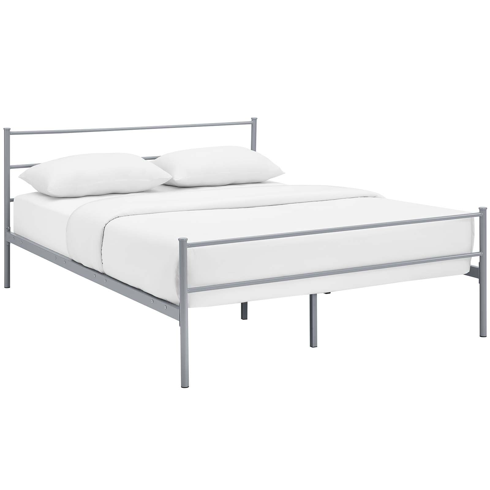 Alina Queen Platform Bed Frame - East Shore Modern Home Furnishings