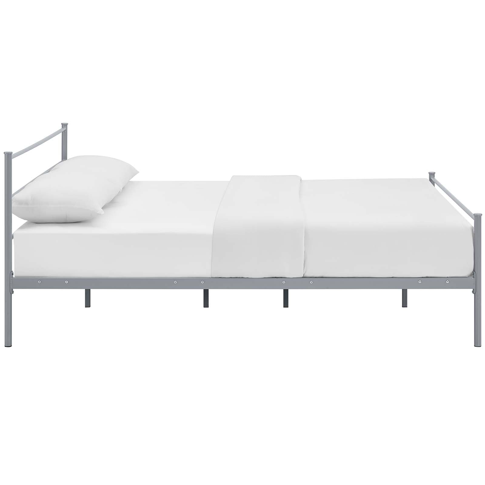 Alina Queen Platform Bed Frame - East Shore Modern Home Furnishings