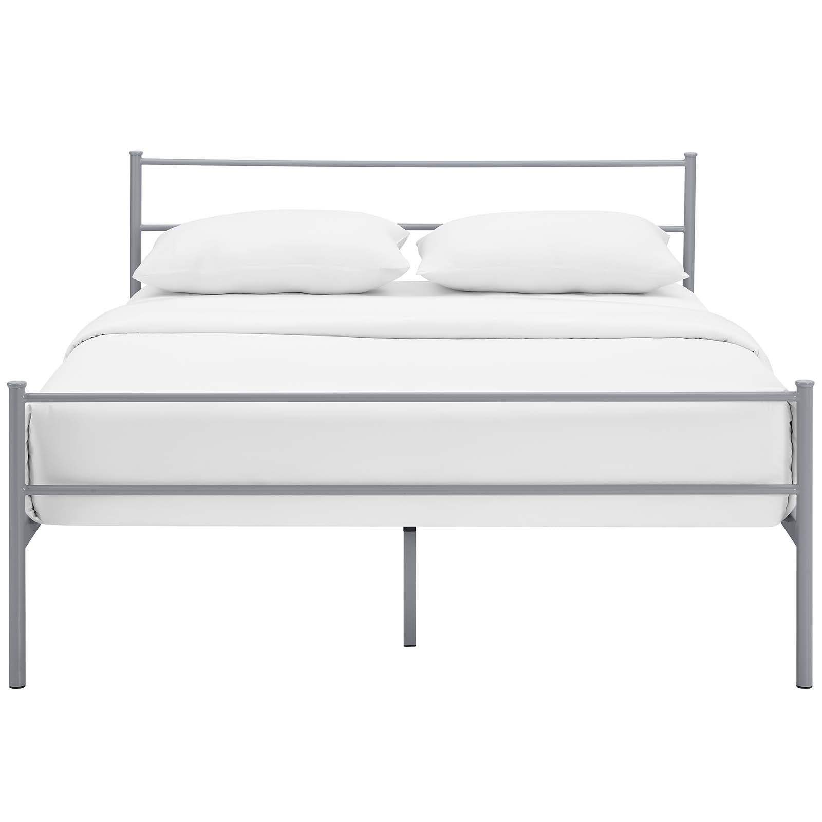 Alina Queen Platform Bed Frame - East Shore Modern Home Furnishings