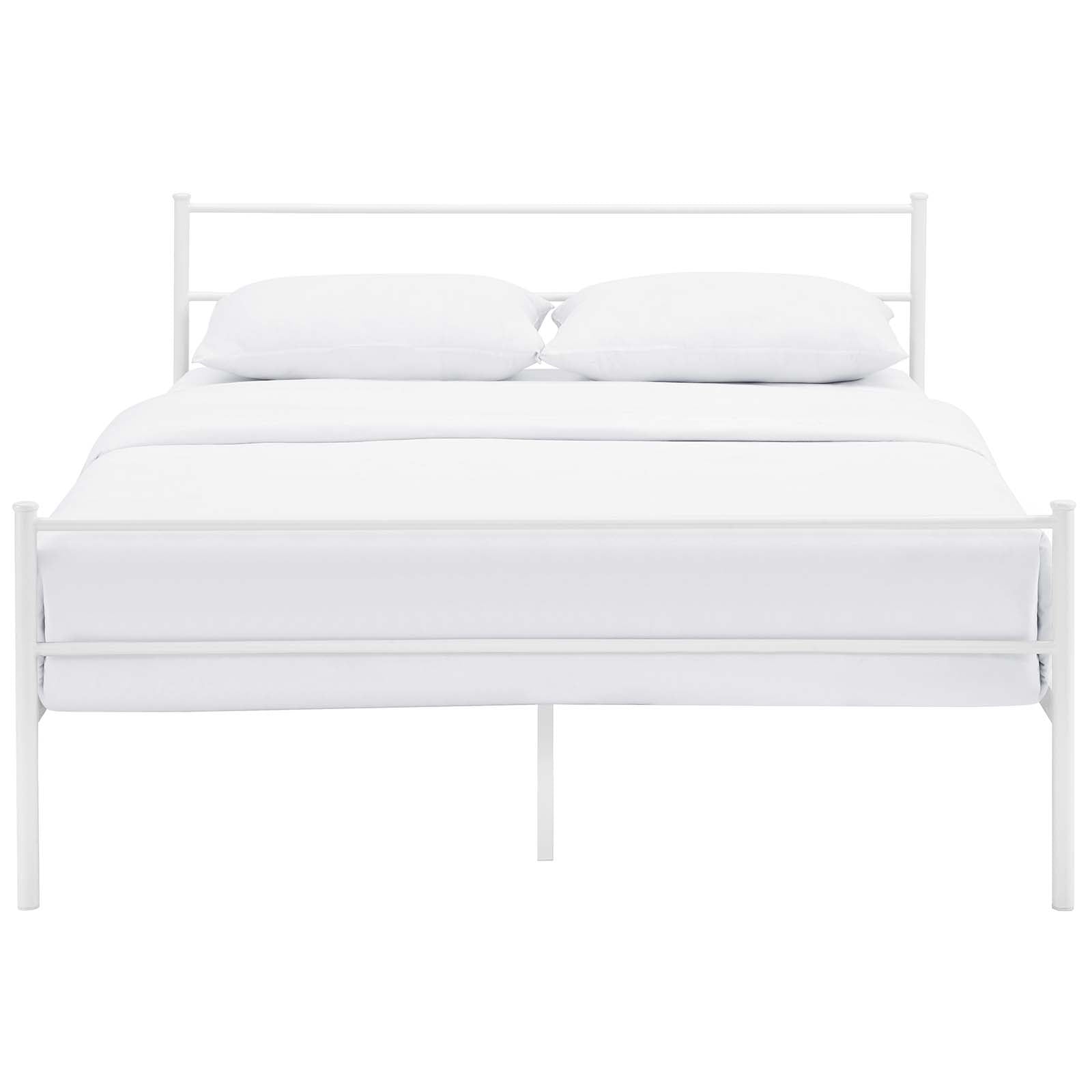 Alina Queen Platform Bed Frame - East Shore Modern Home Furnishings