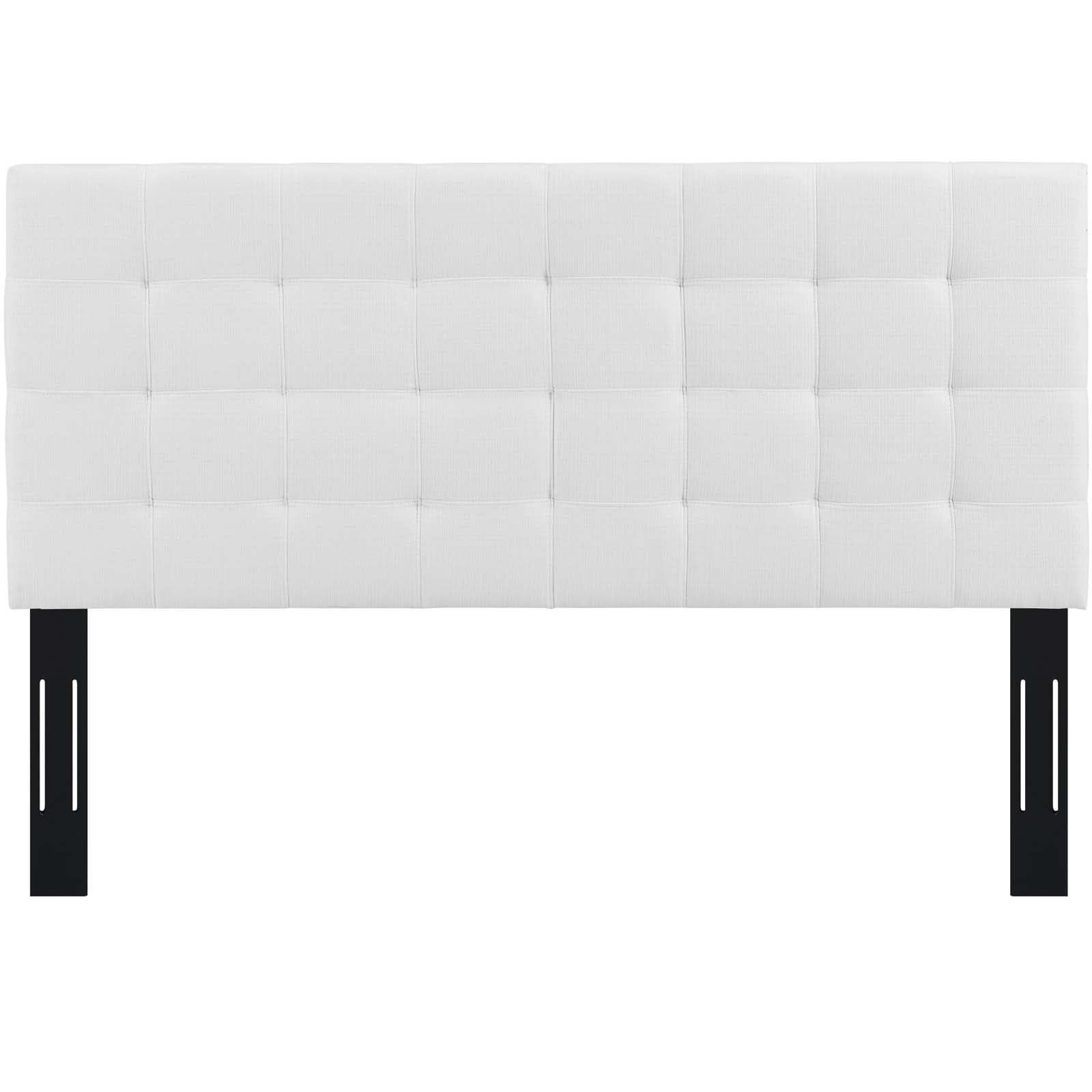 Paisley Tufted Twin Upholstered Linen Fabric Headboard