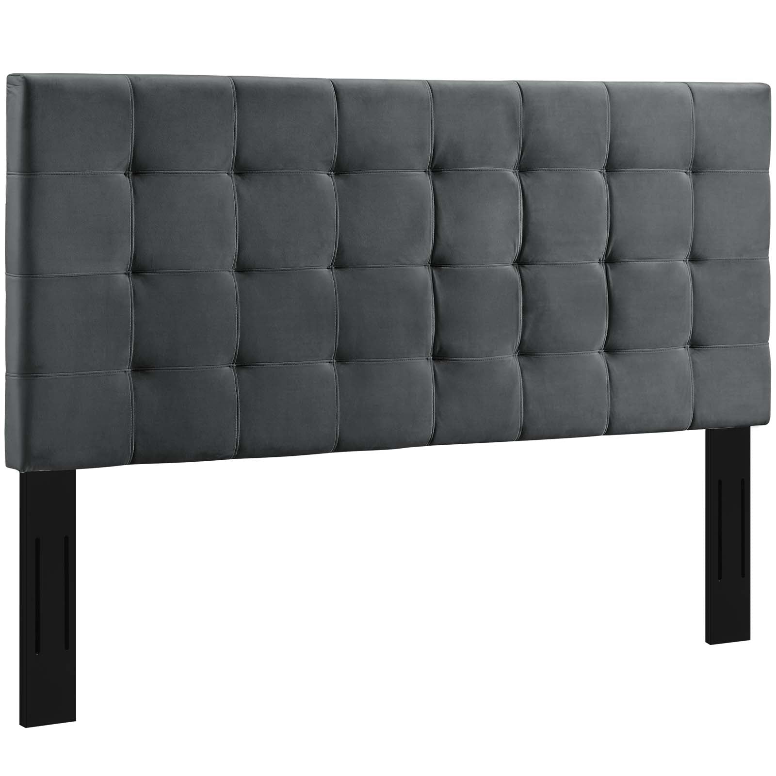 Paisley Tufted Twin Upholstered Performance Velvet Headboard - East Shore Modern Home Furnishings