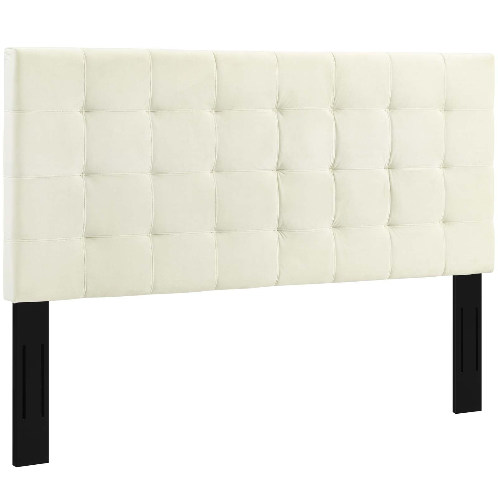 Paisley Tufted Twin Upholstered Performance Velvet Headboard - East Shore Modern Home Furnishings
