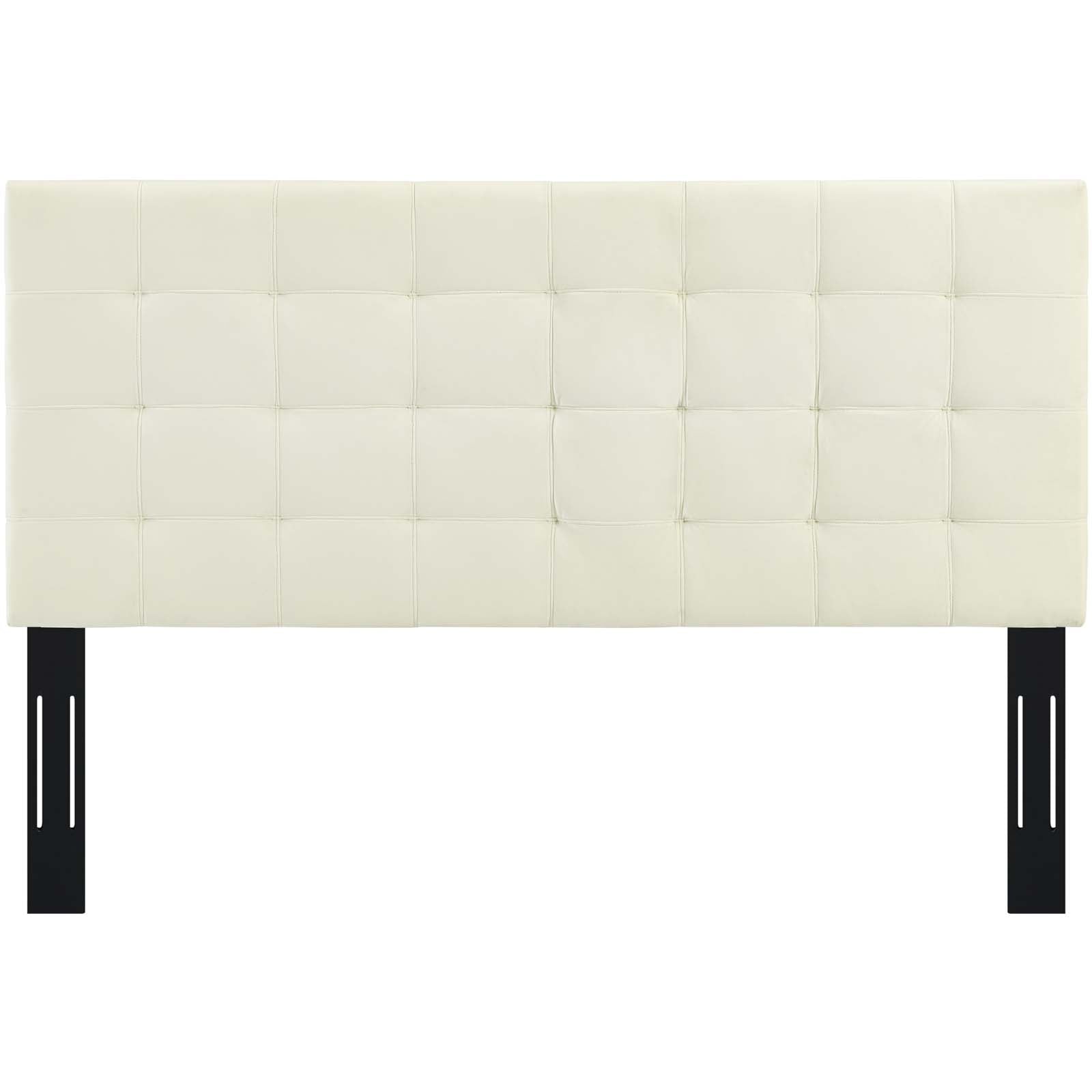 Paisley Tufted Twin Upholstered Performance Velvet Headboard - East Shore Modern Home Furnishings