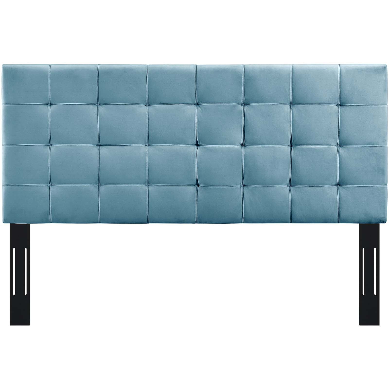 Paisley Tufted Twin Upholstered Performance Velvet Headboard - East Shore Modern Home Furnishings